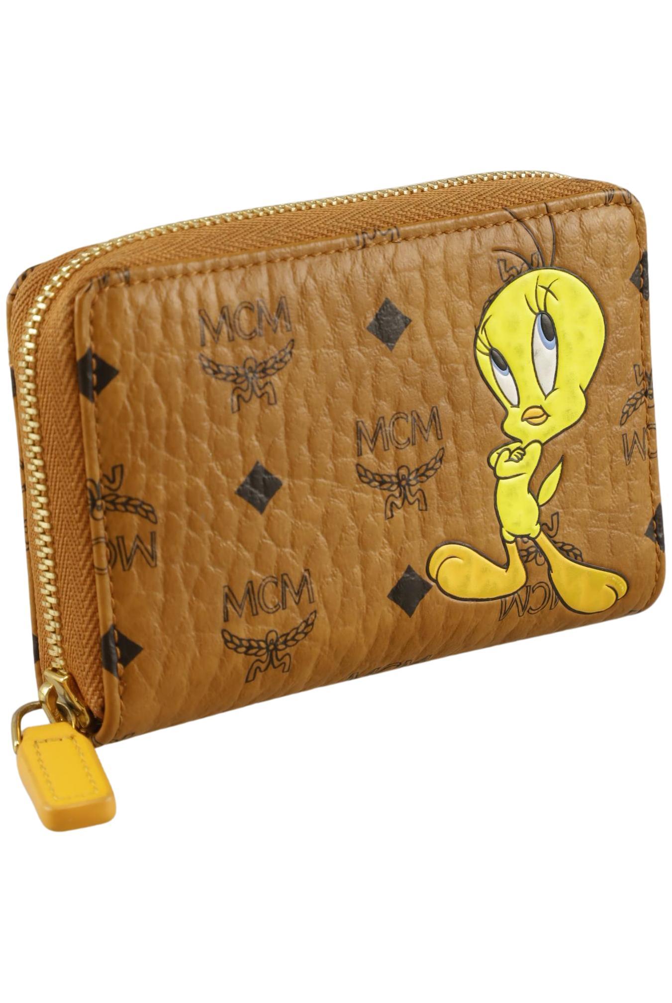 

MCM Damen Portemonnaie, braun, Gr.