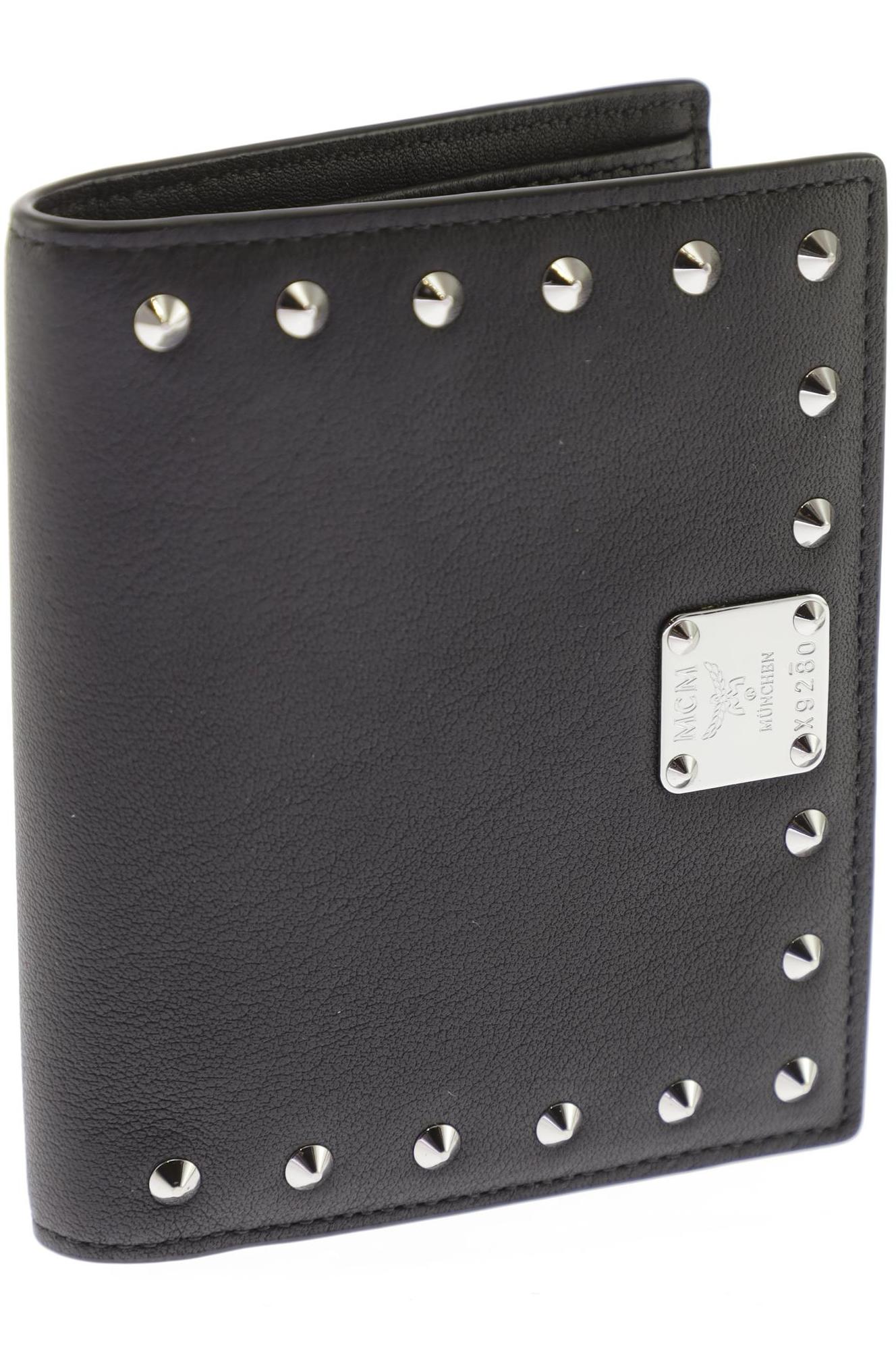 

MCM Damen Portemonnaie, schwarz, Gr.