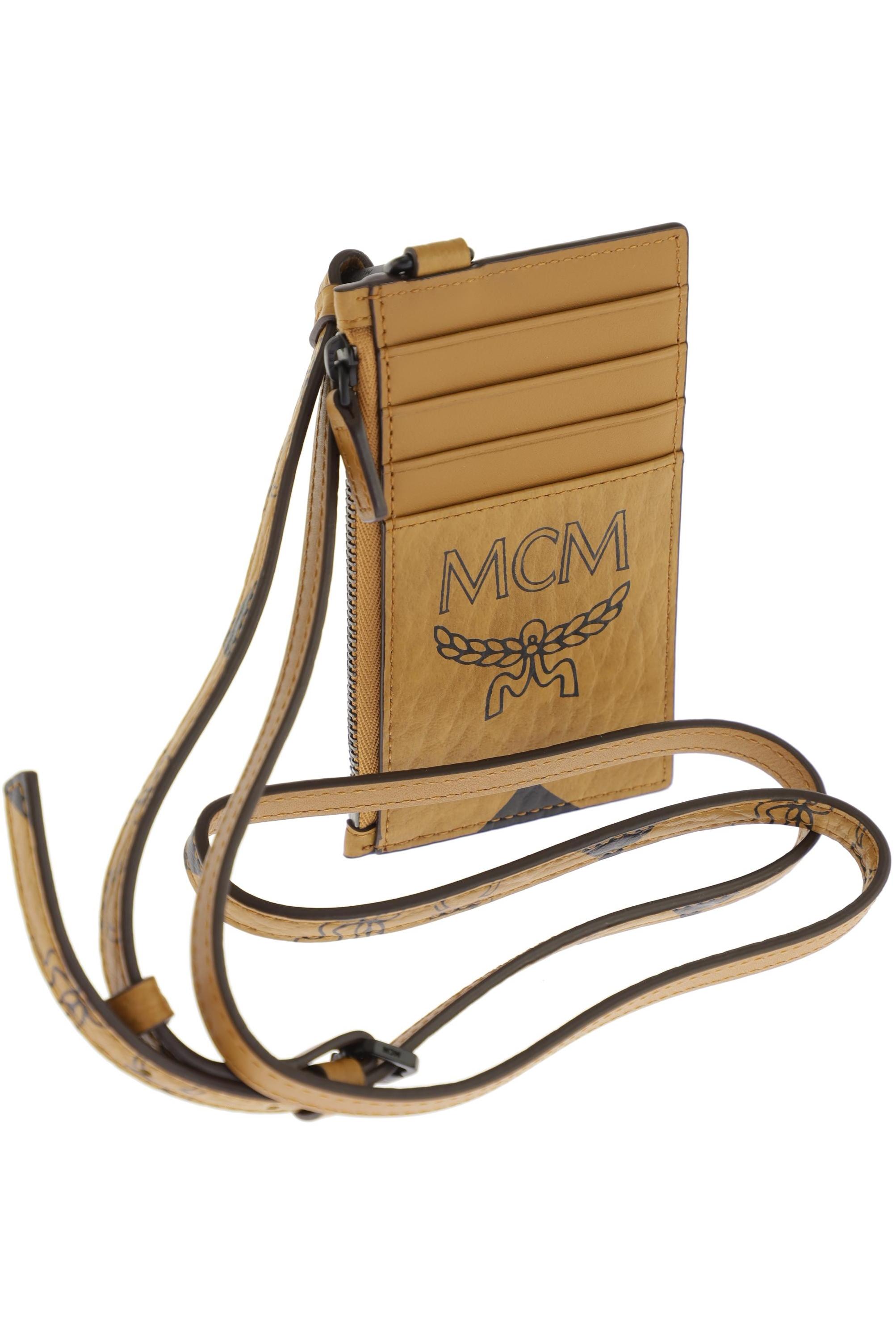 

MCM Damen Portemonnaie, braun, Gr.