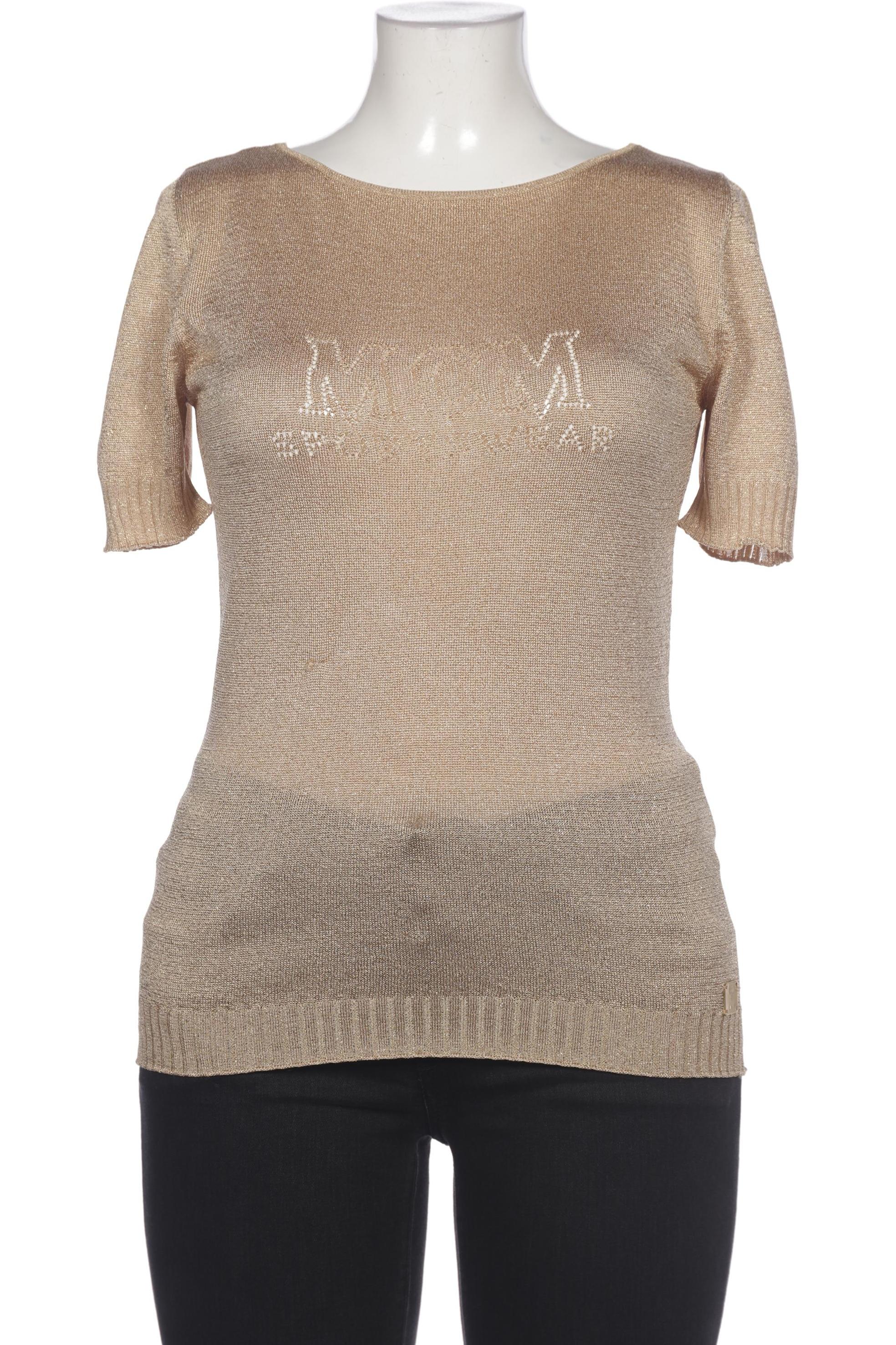

MCM Damen Pullover, gold, Gr. 46