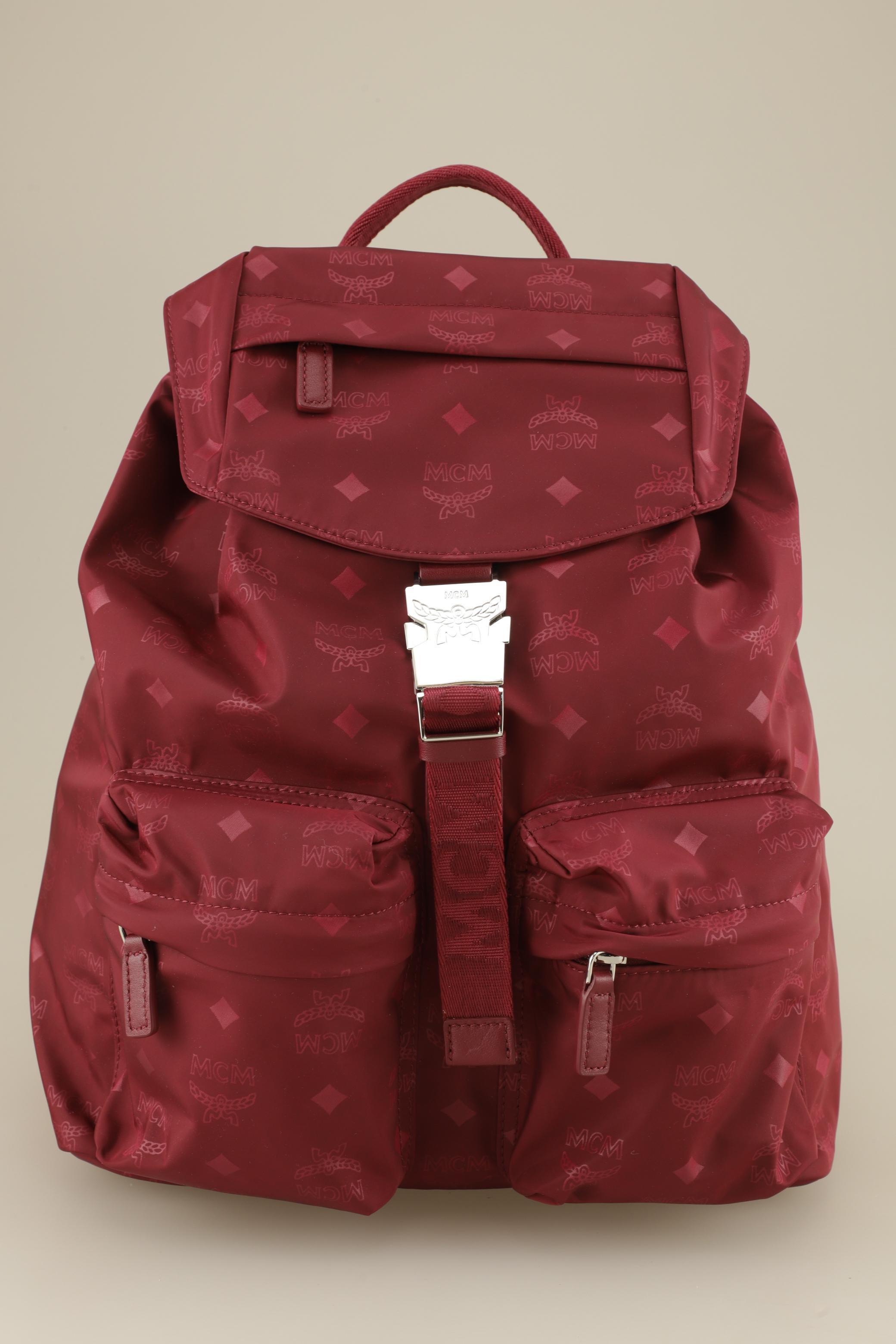 

MCM Damen Rucksack, bordeaux, Gr.