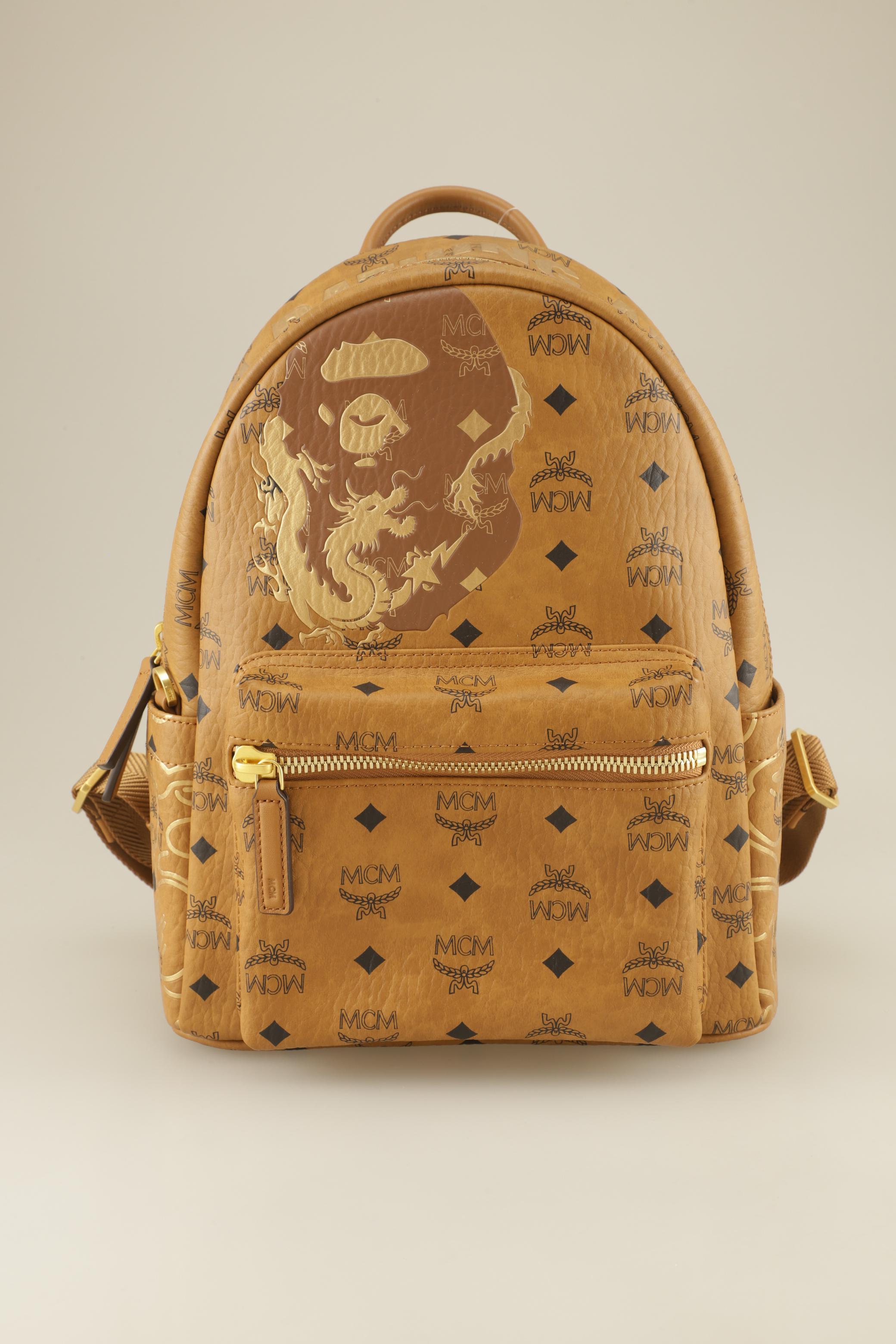 

MCM Damen Rucksack, braun, Gr.