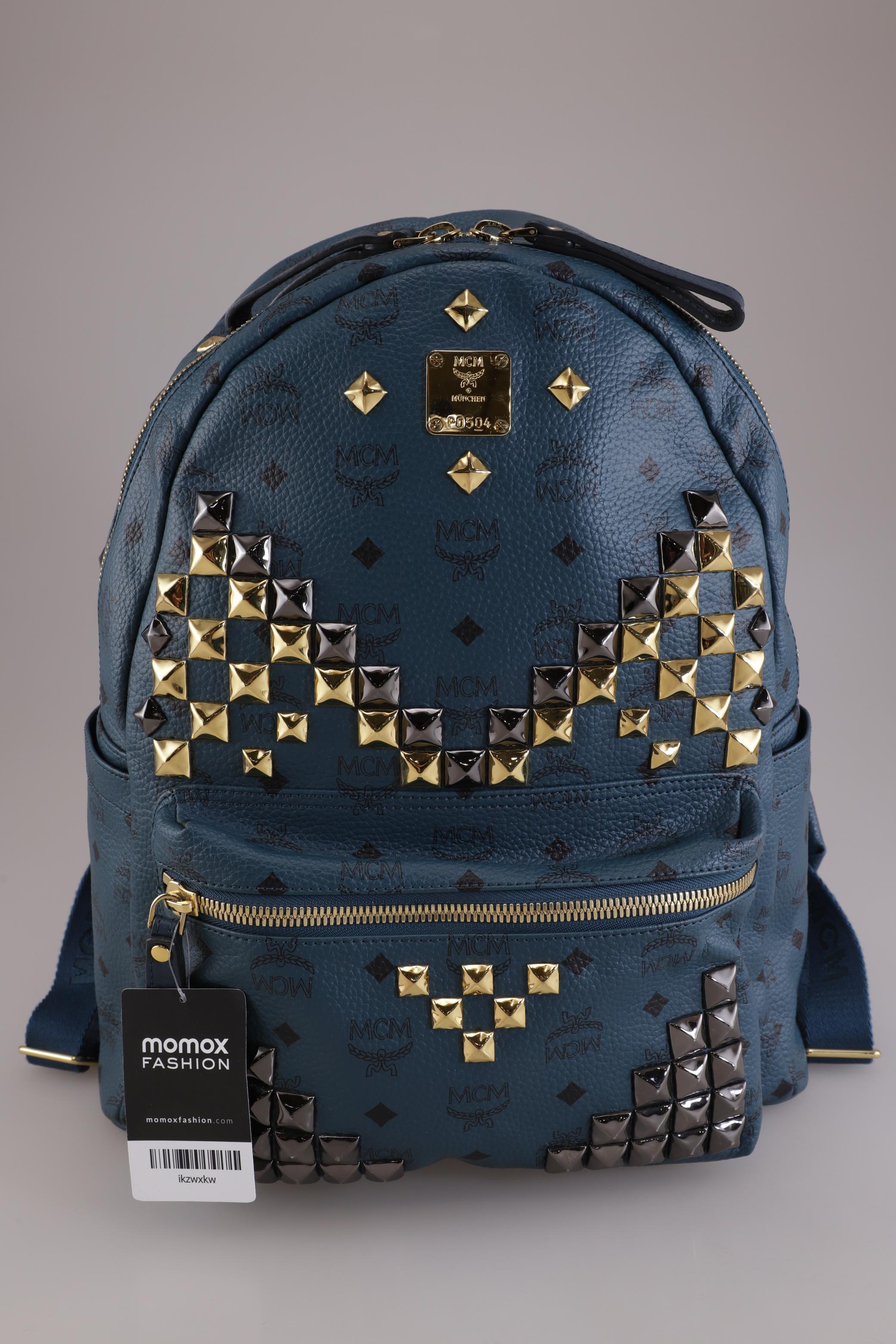 

MCM Damen Rucksack, türkis, Gr.