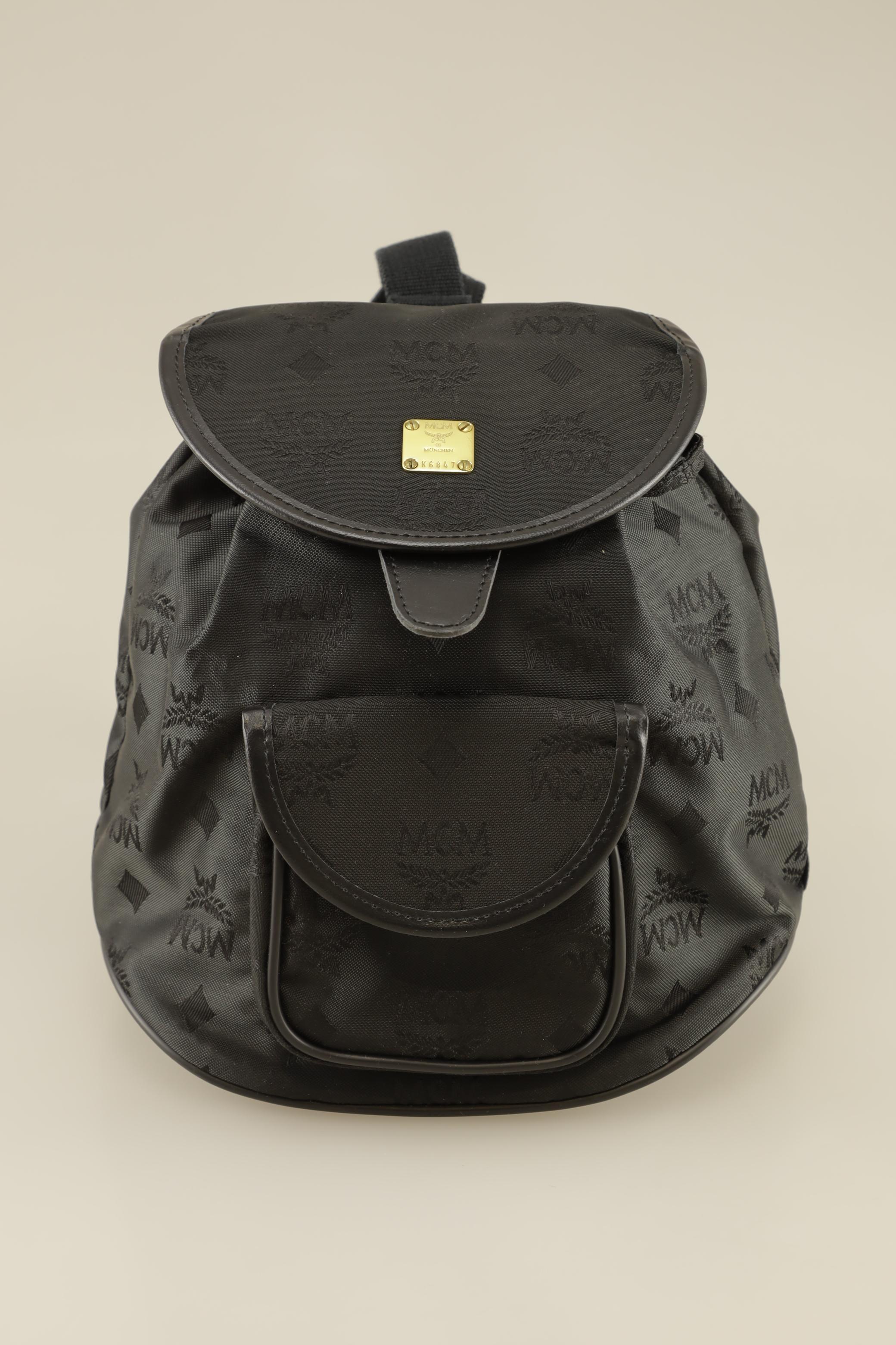

MCM Damen Rucksack, schwarz, Gr.