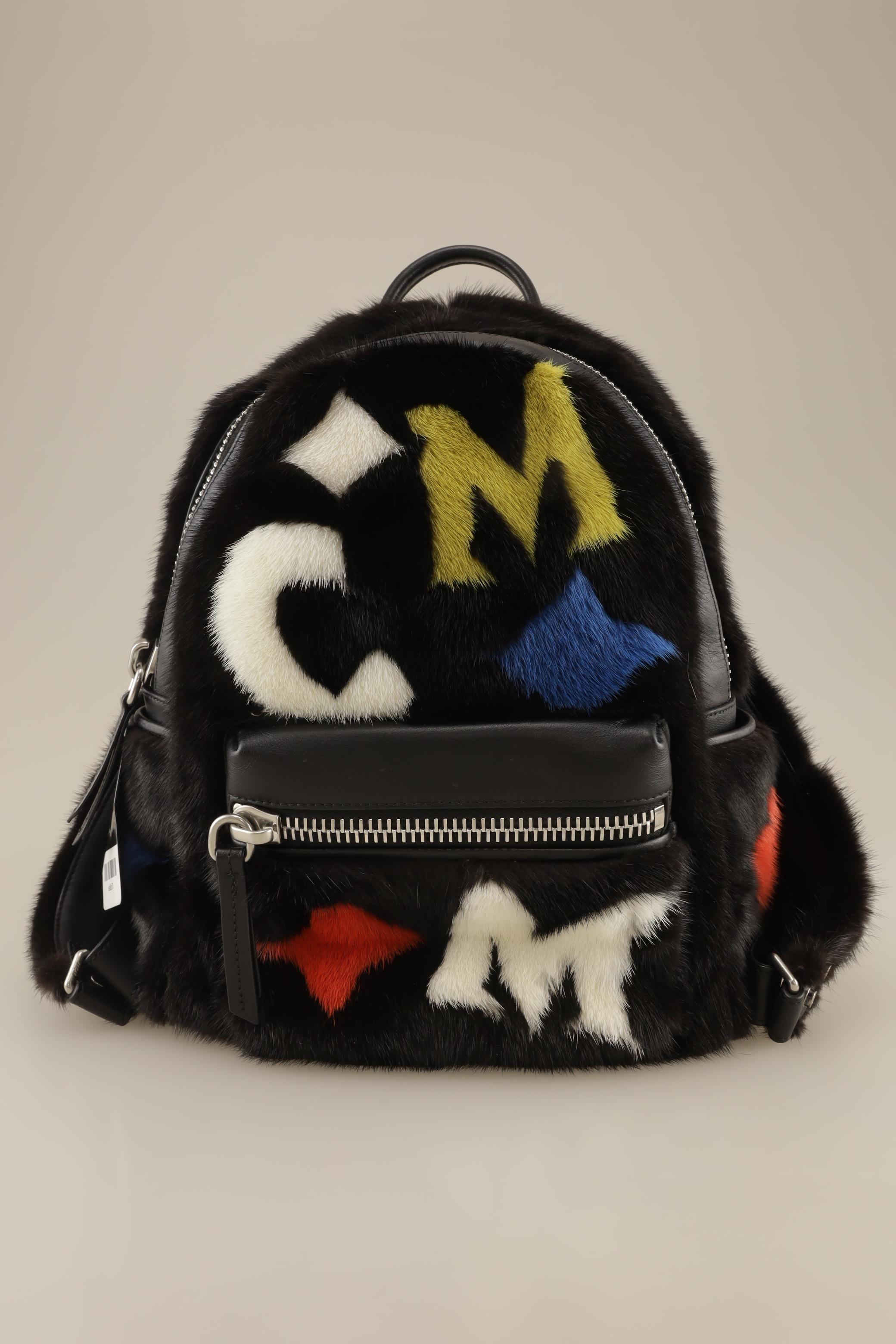 

MCM Damen Rucksack, schwarz, Gr.