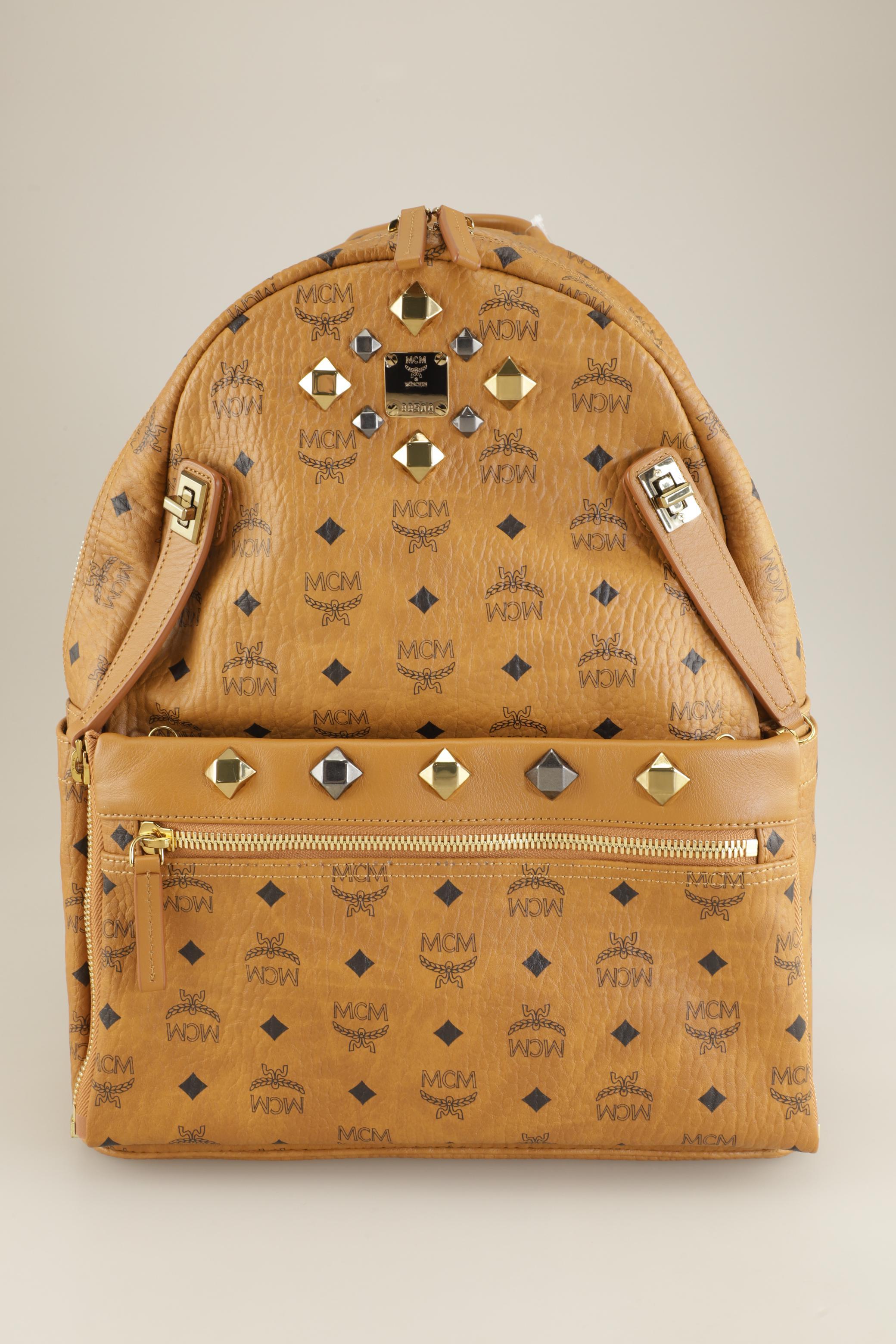 

MCM Damen Rucksack, braun, Gr.