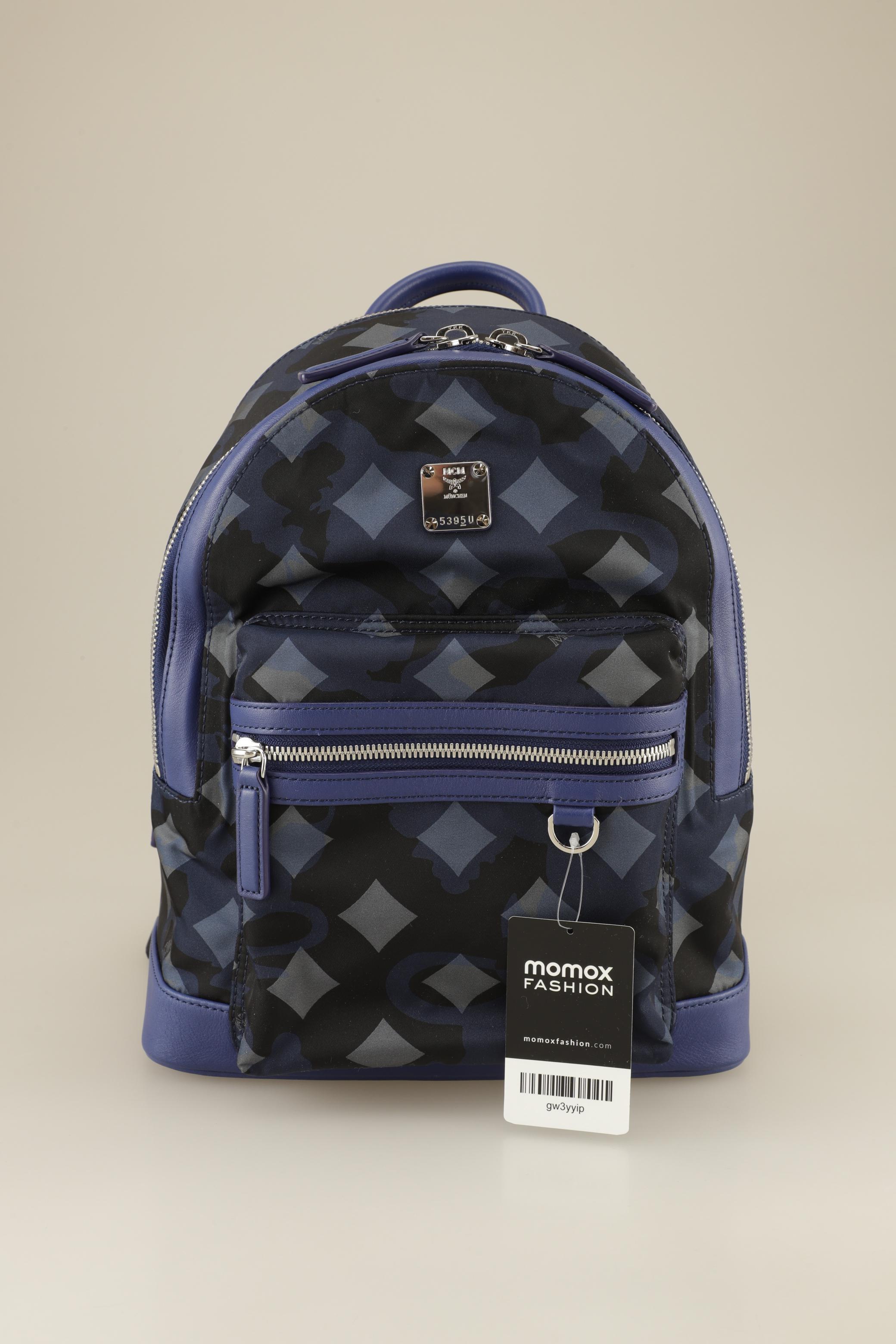 

MCM Damen Rucksack, marineblau, Gr.