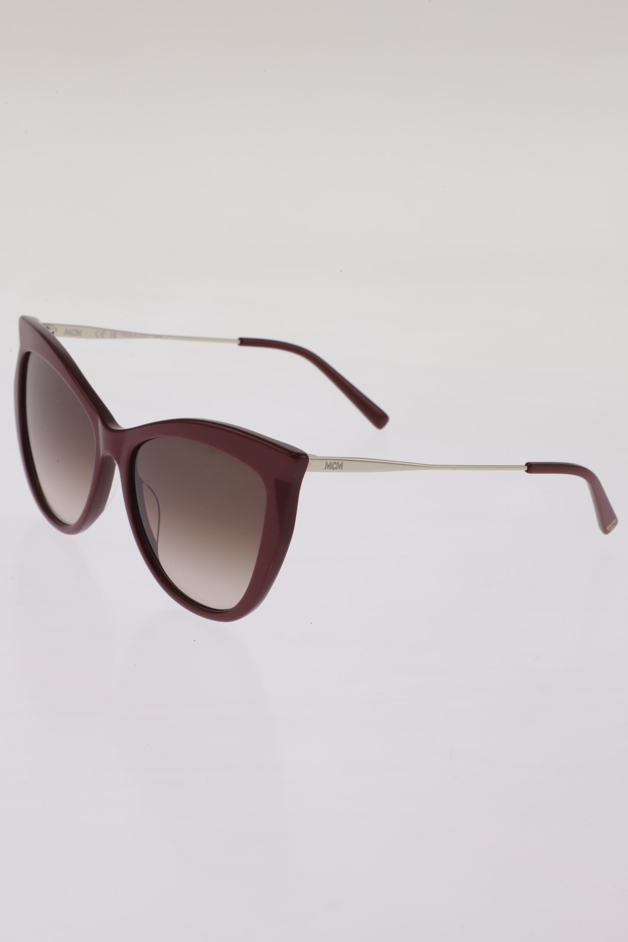 

MCM Damen Sonnenbrille, bordeaux, Gr.