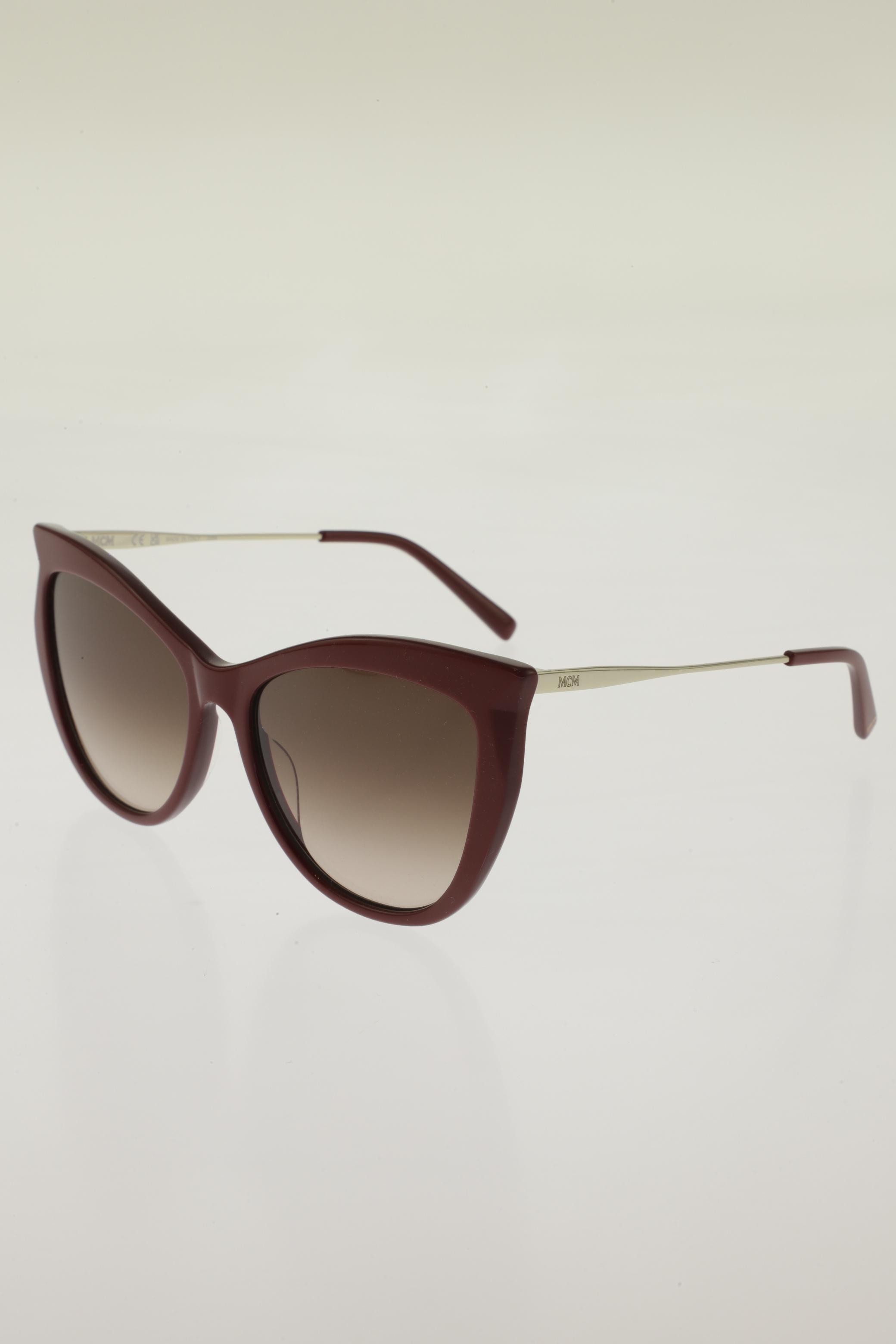 

MCM Damen Sonnenbrille, bordeaux, Gr.