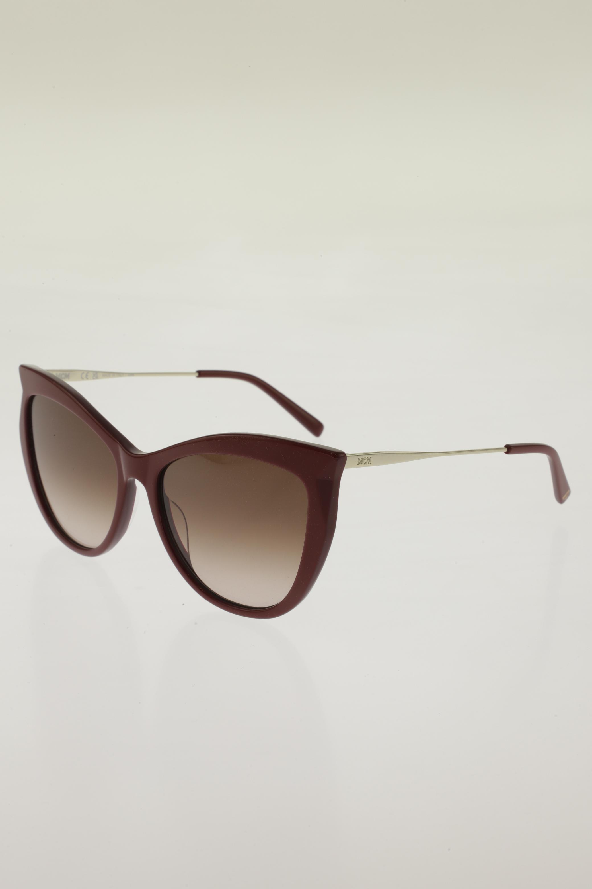

MCM Damen Sonnenbrille, bordeaux, Gr.