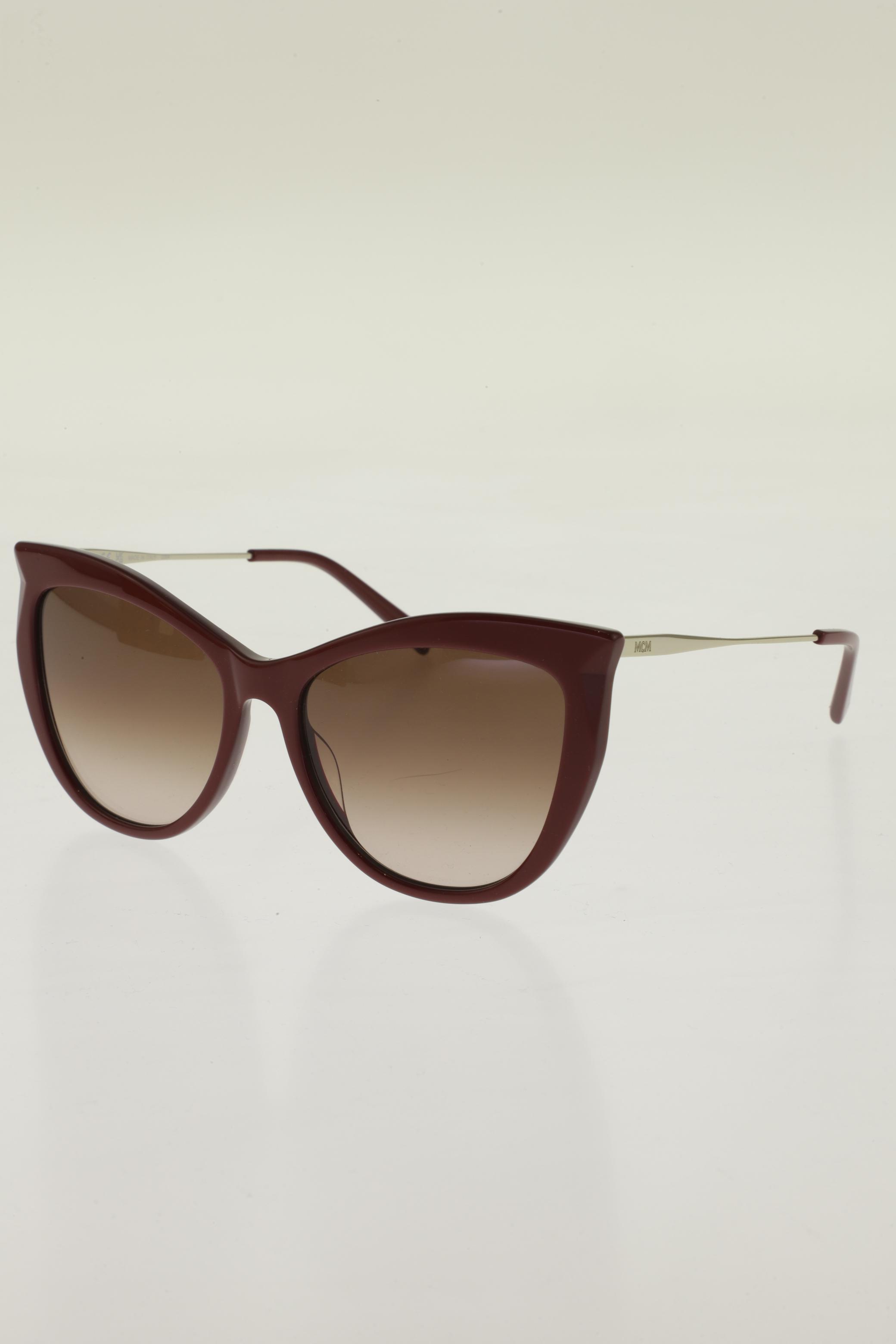 

MCM Damen Sonnenbrille, bordeaux, Gr.