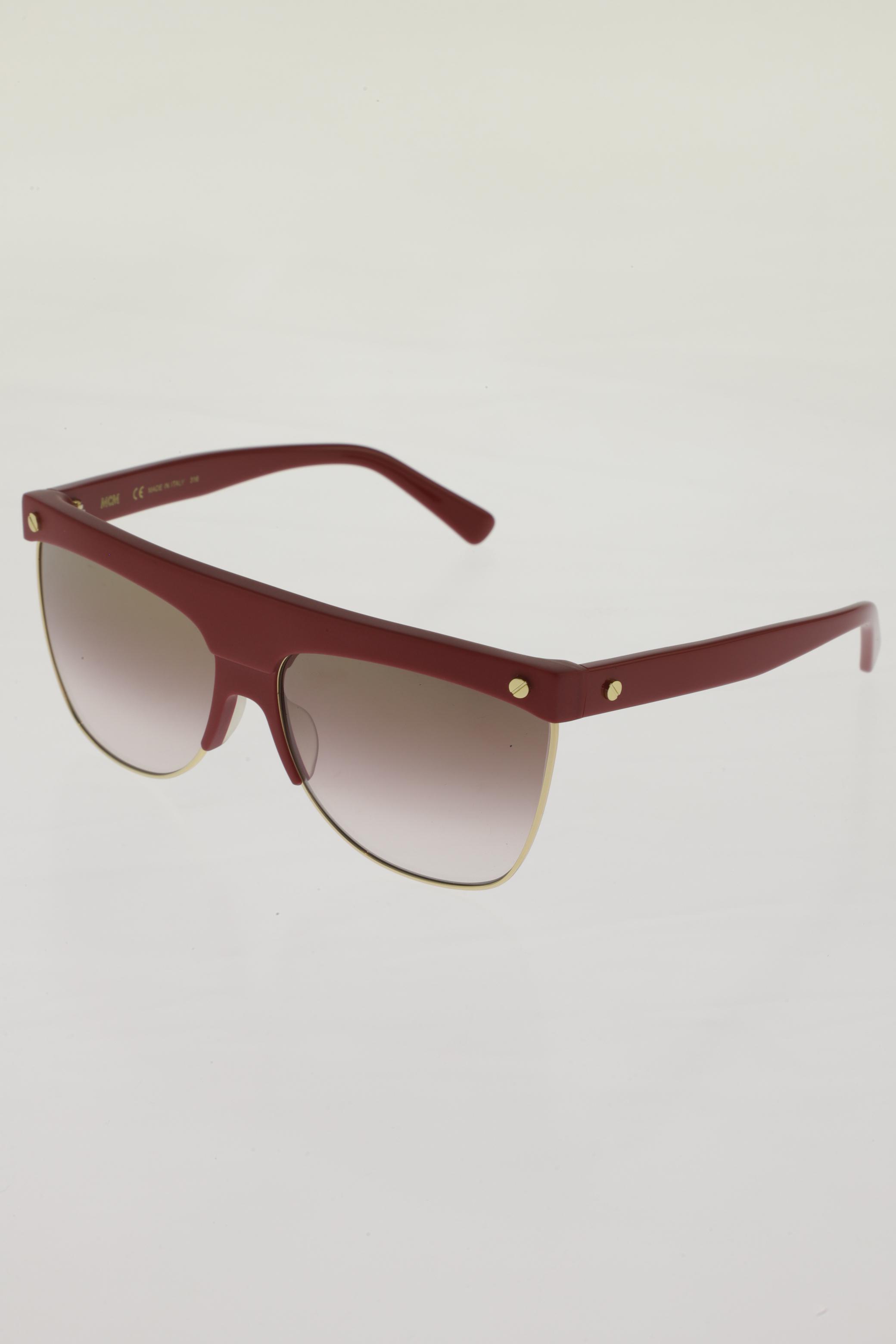 

MCM Damen Sonnenbrille, bordeaux, Gr.