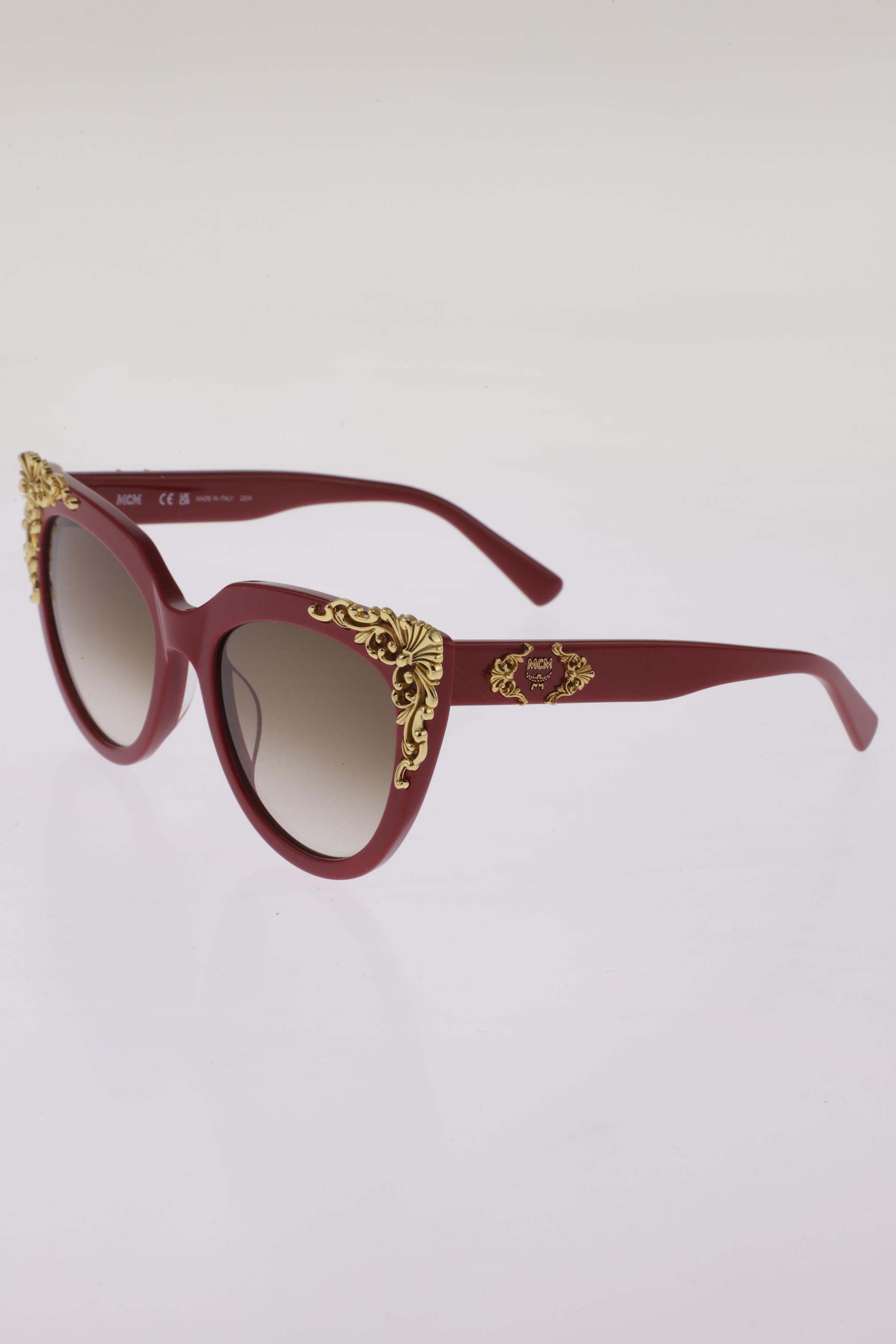 

MCM Damen Sonnenbrille, rot, Gr.