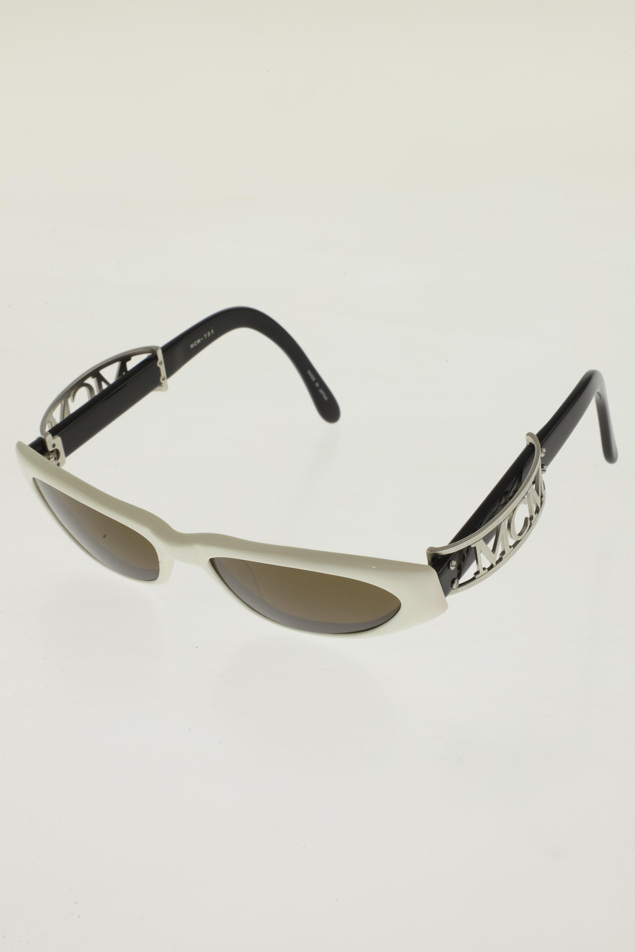 

MCM Damen Sonnenbrille, cremeweiß