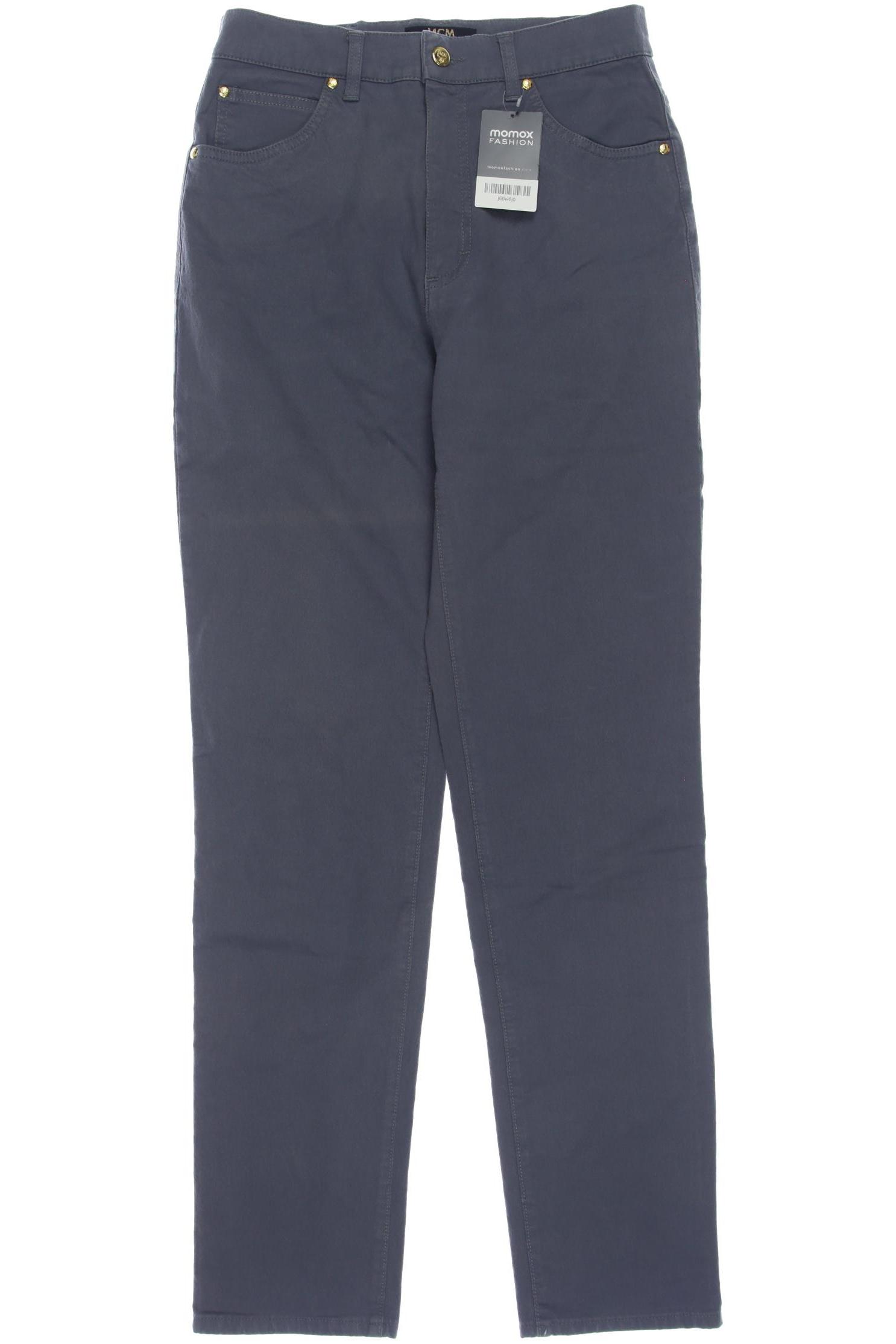 

MCM Damen Stoffhose, blau, Gr. 30