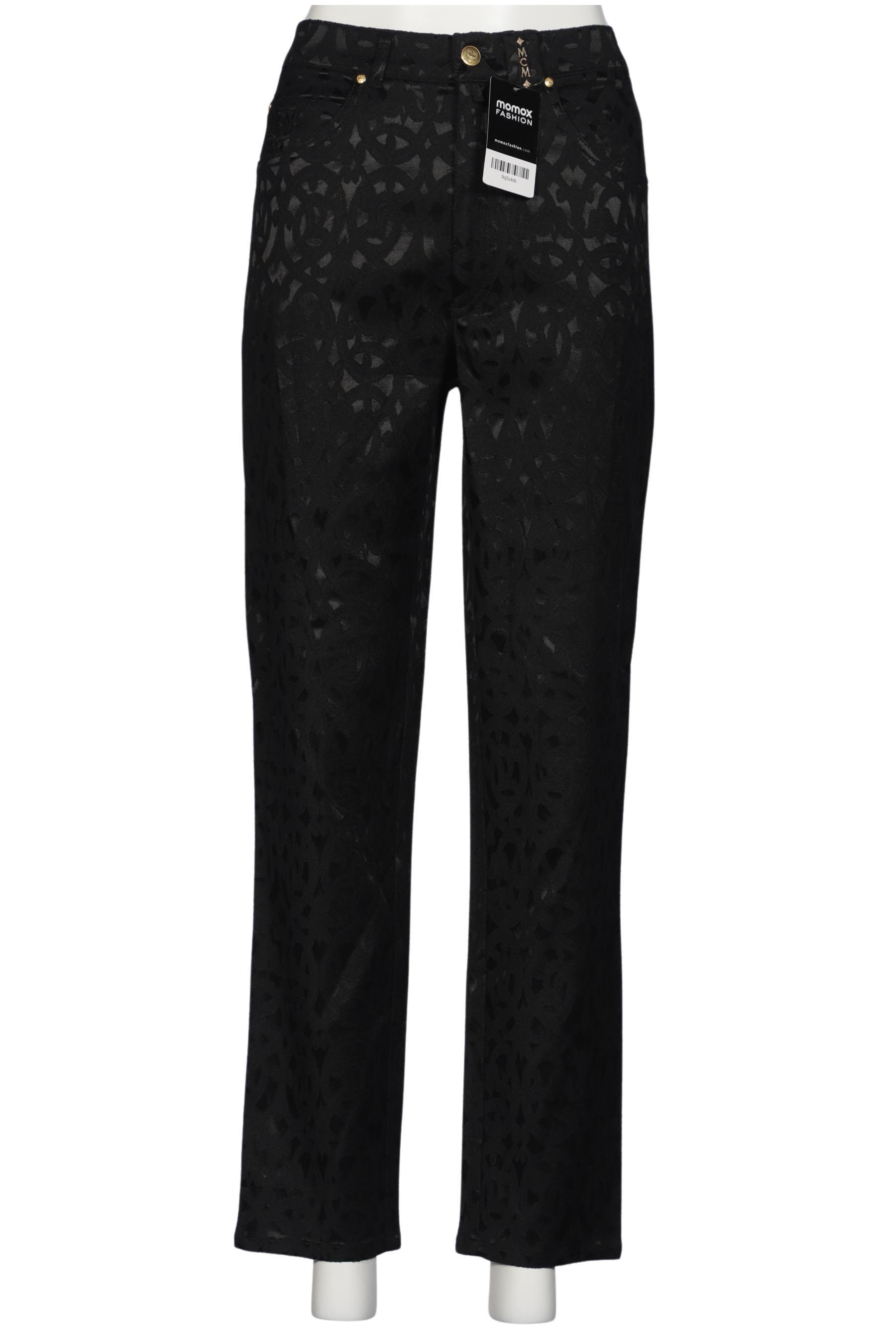 

MCM Damen Stoffhose, schwarz, Gr. 28