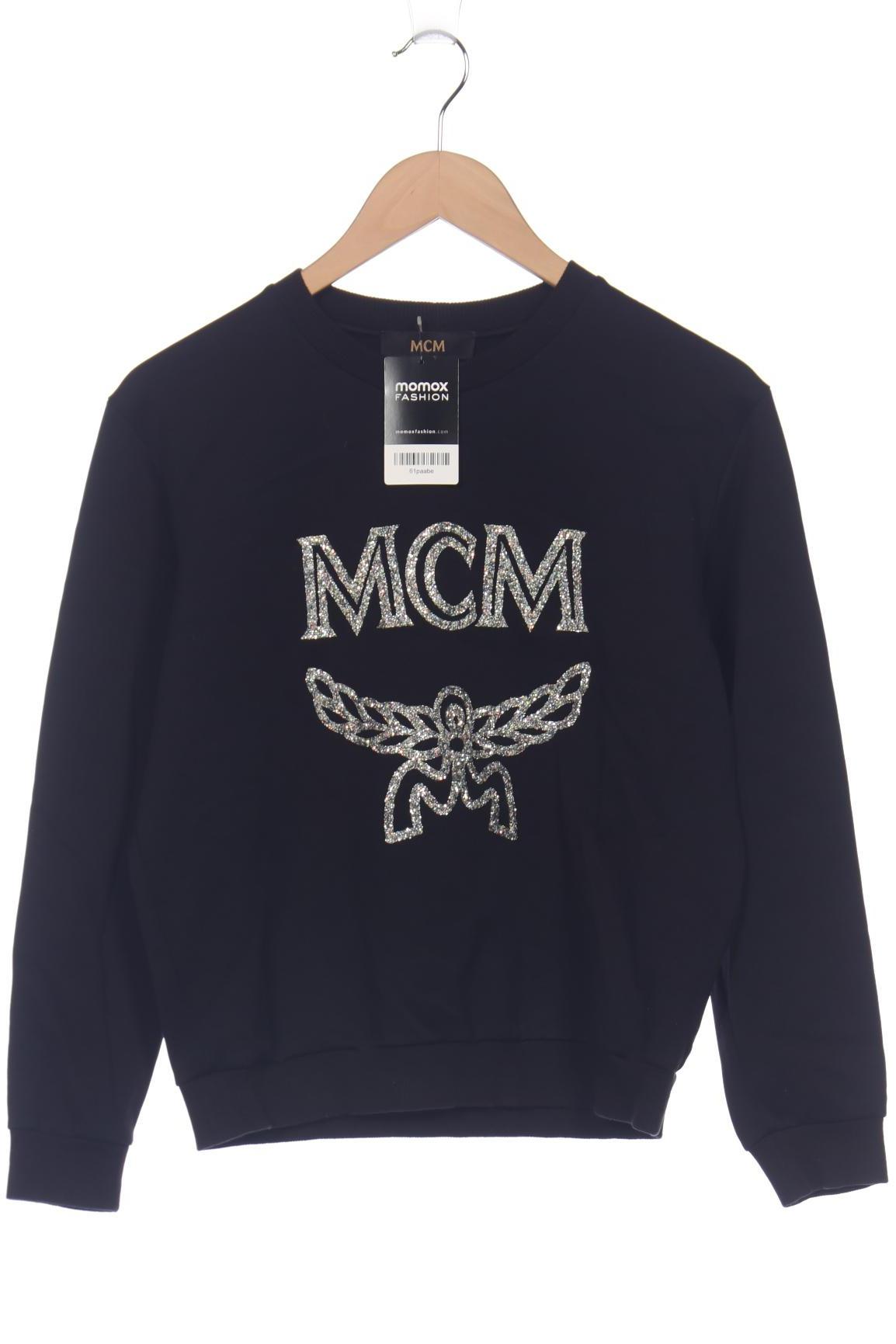 

MCM Damen Sweatshirt, schwarz, Gr. 36