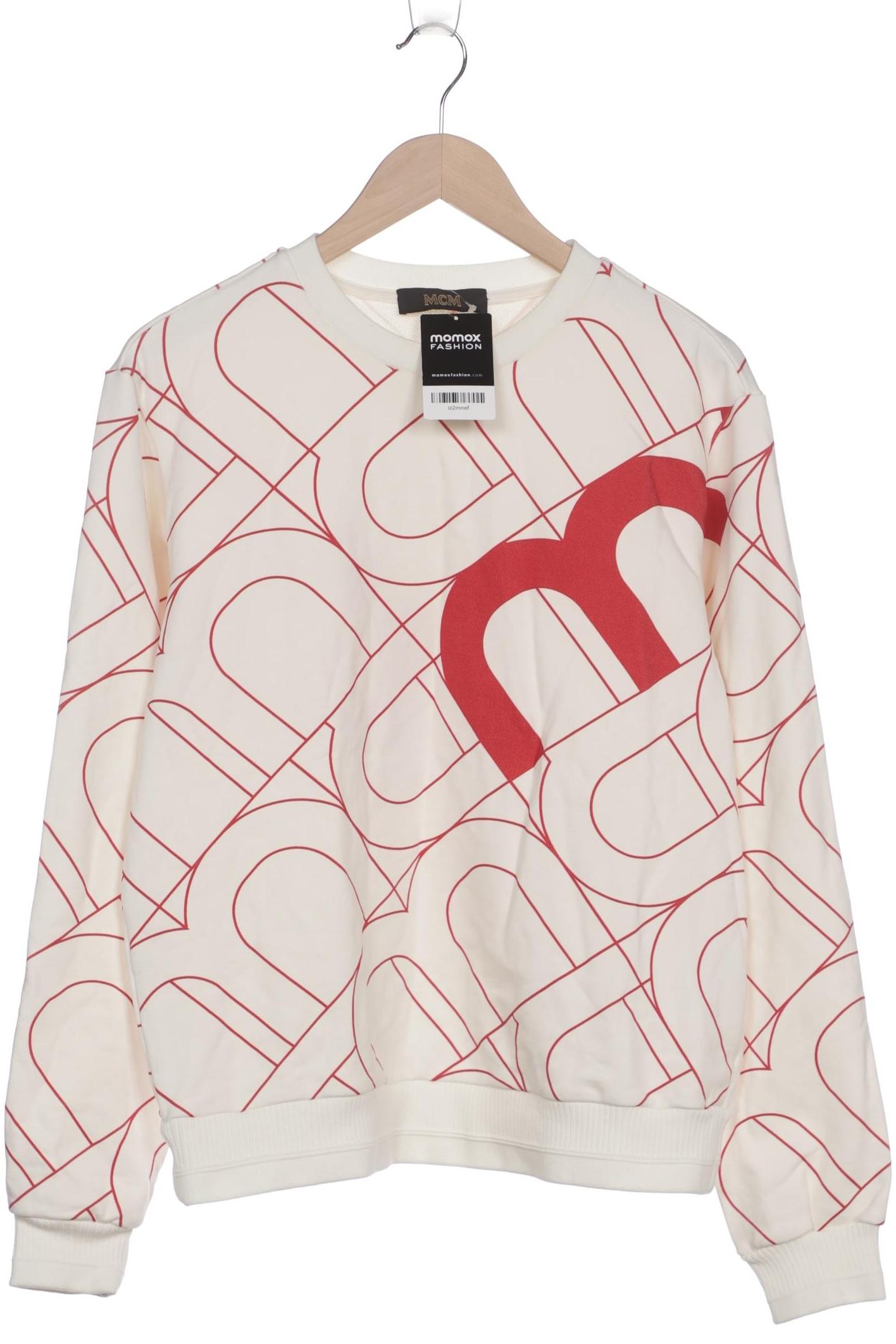 

MCM Damen Sweatshirt, weiß, Gr. 42