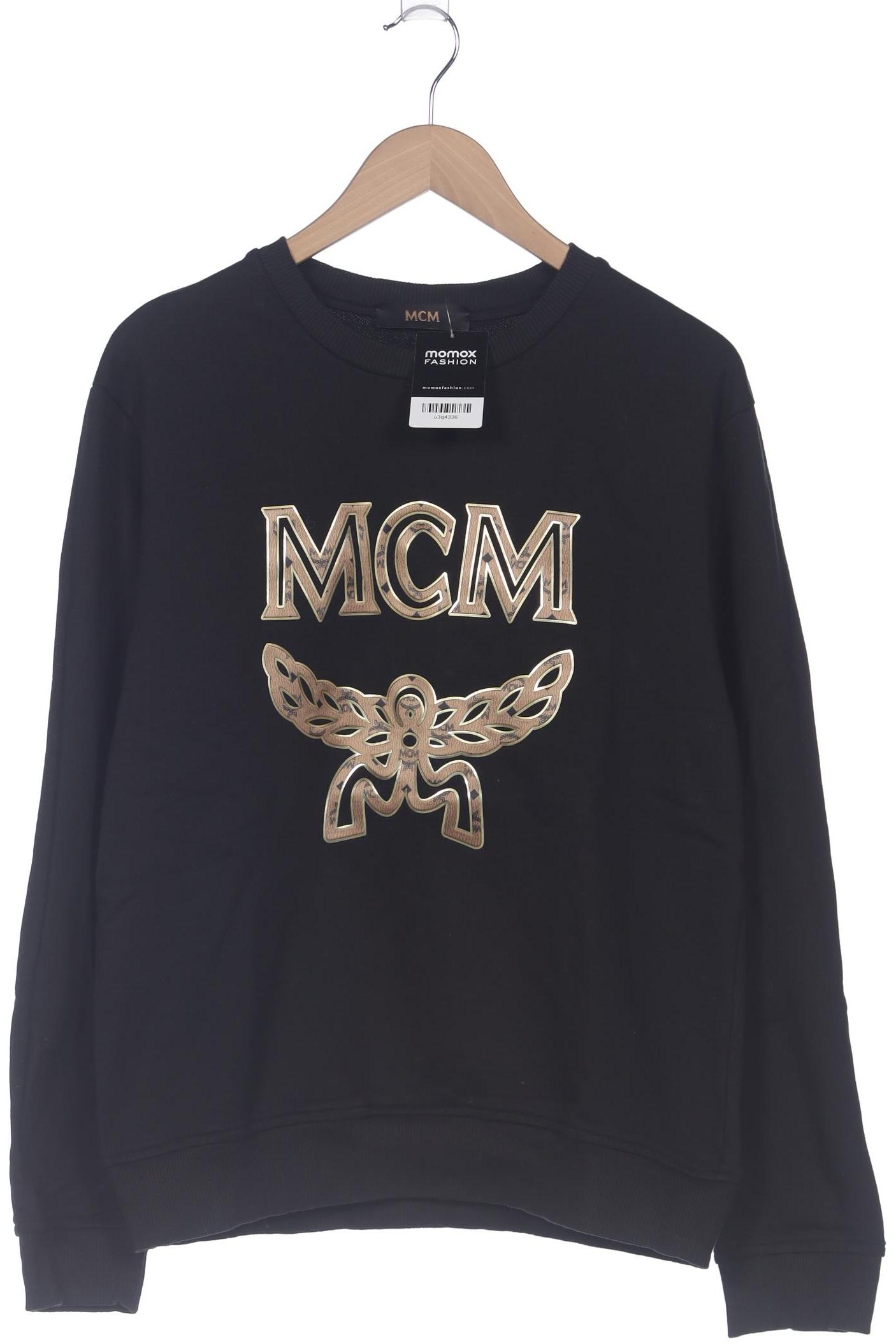 

MCM Damen Sweatshirt, schwarz, Gr. 38