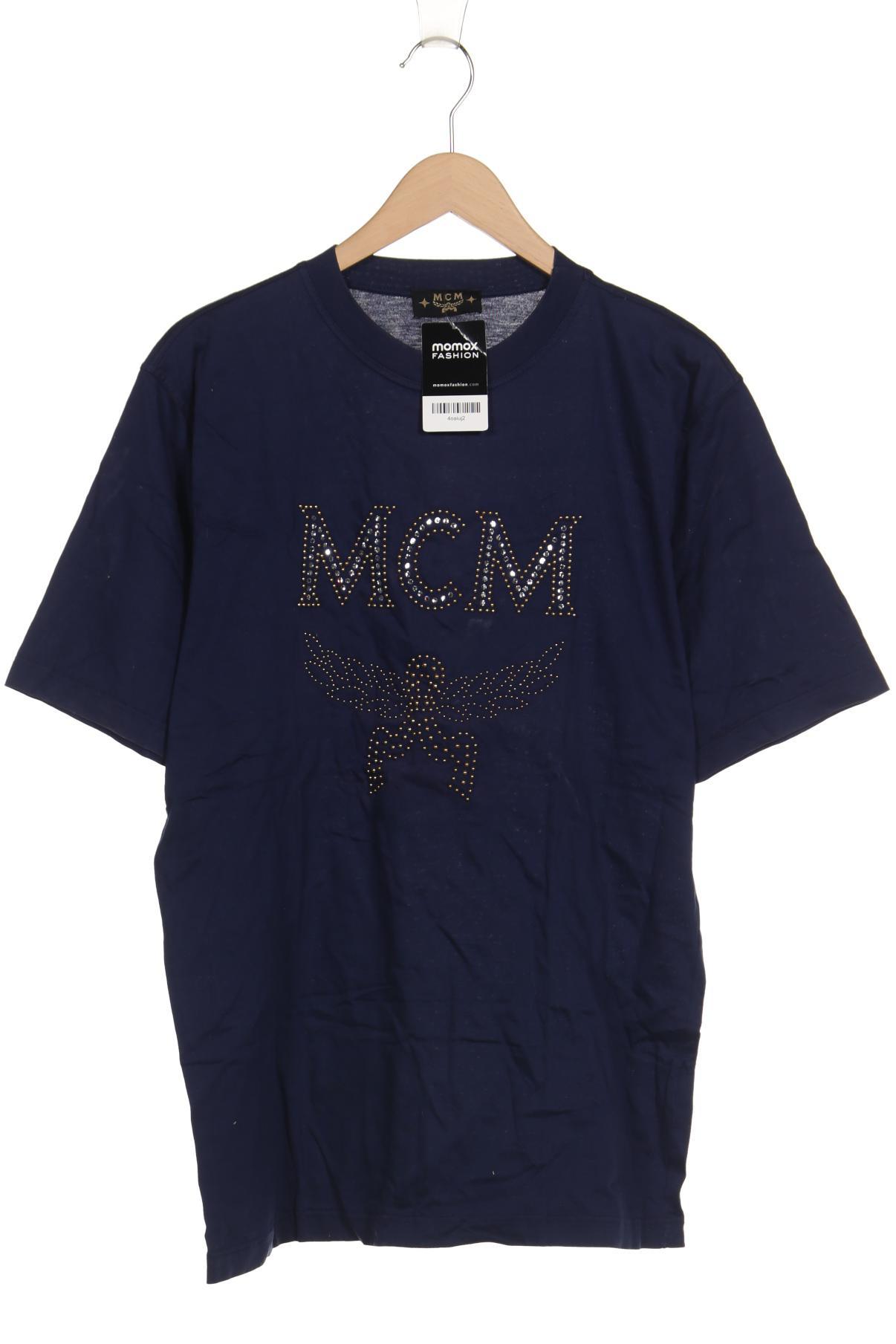

MCM Damen T-Shirt, marineblau, Gr. 42