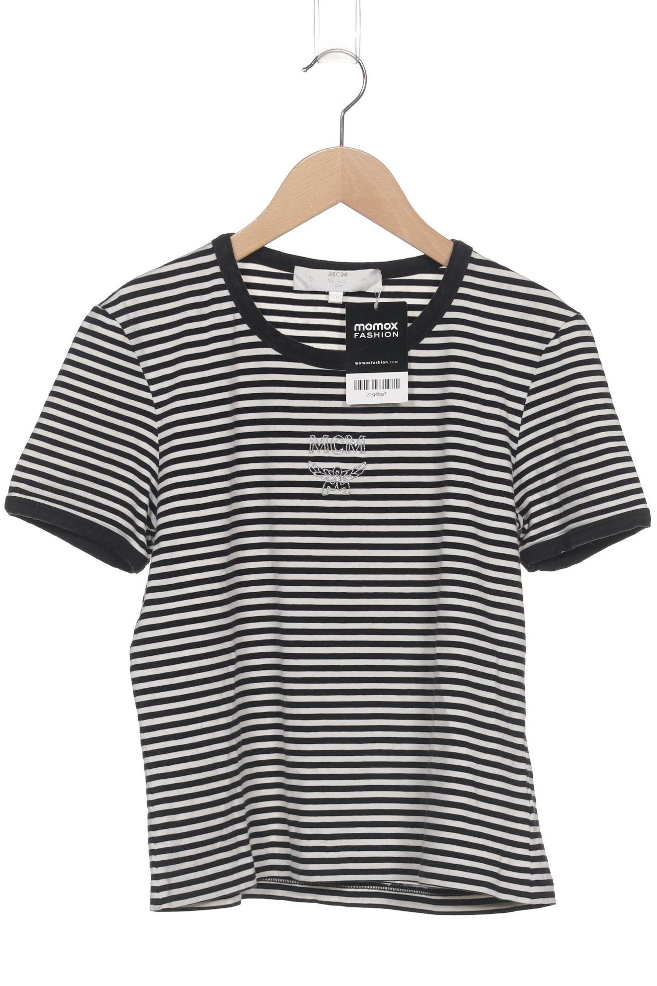 

MCM Damen T-Shirt, schwarz, Gr. 40