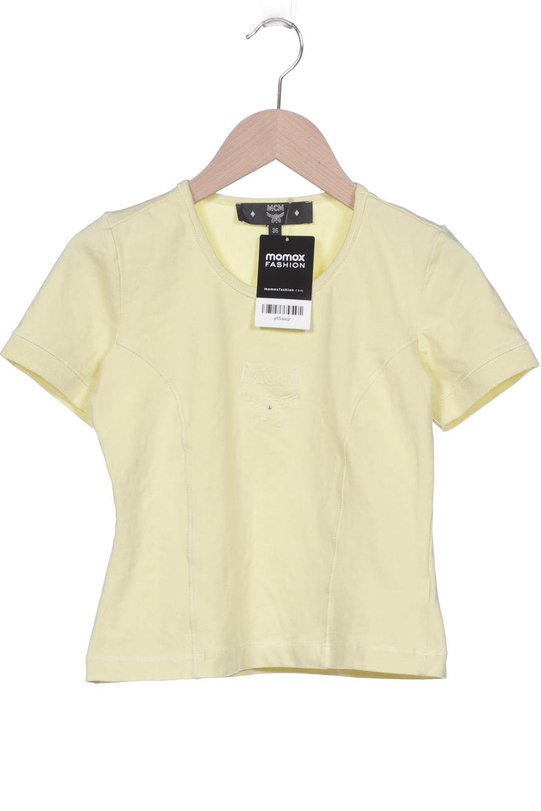 

MCM Damen T-Shirt, gelb