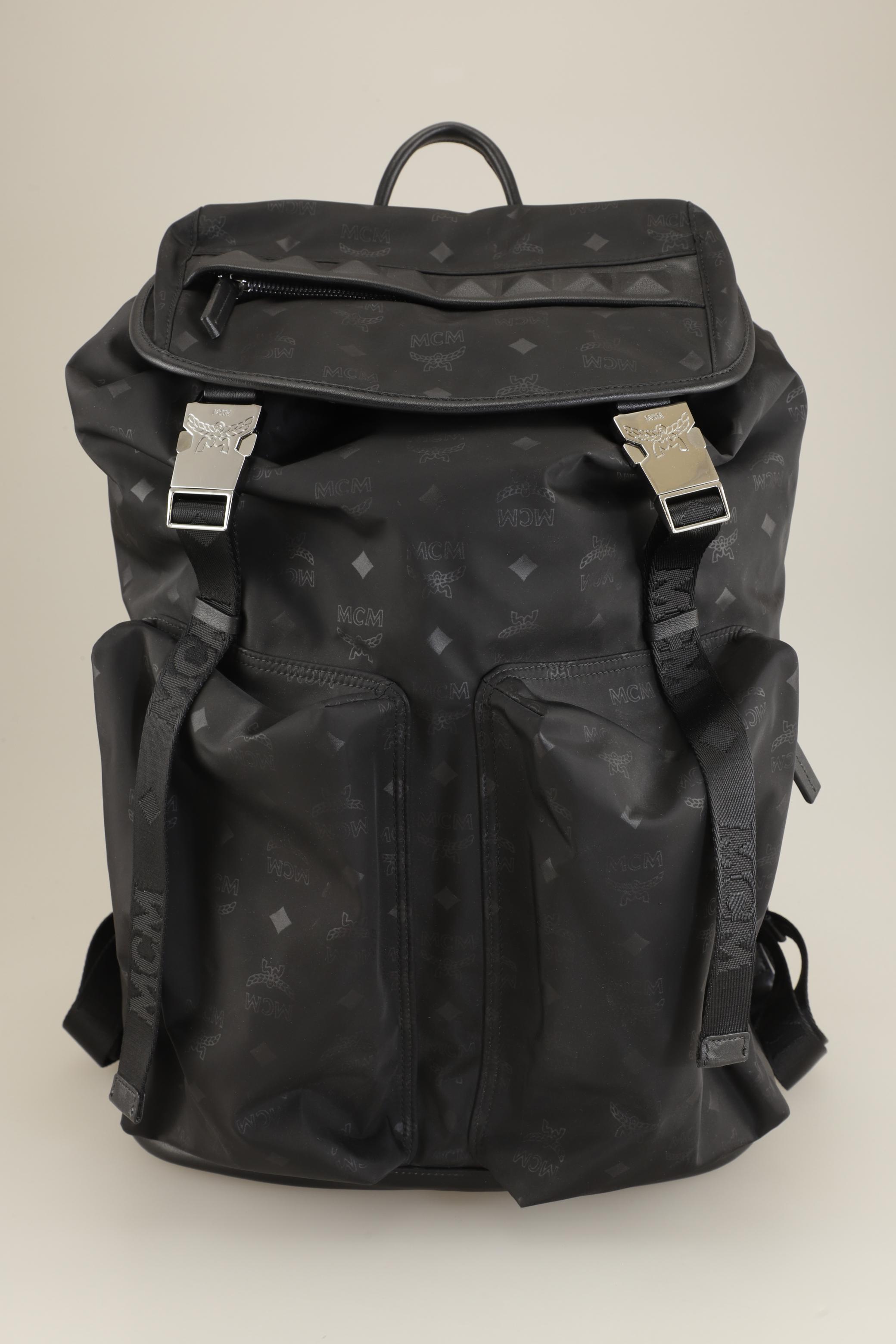 

MCM Herren Rucksack, schwarz, Gr.