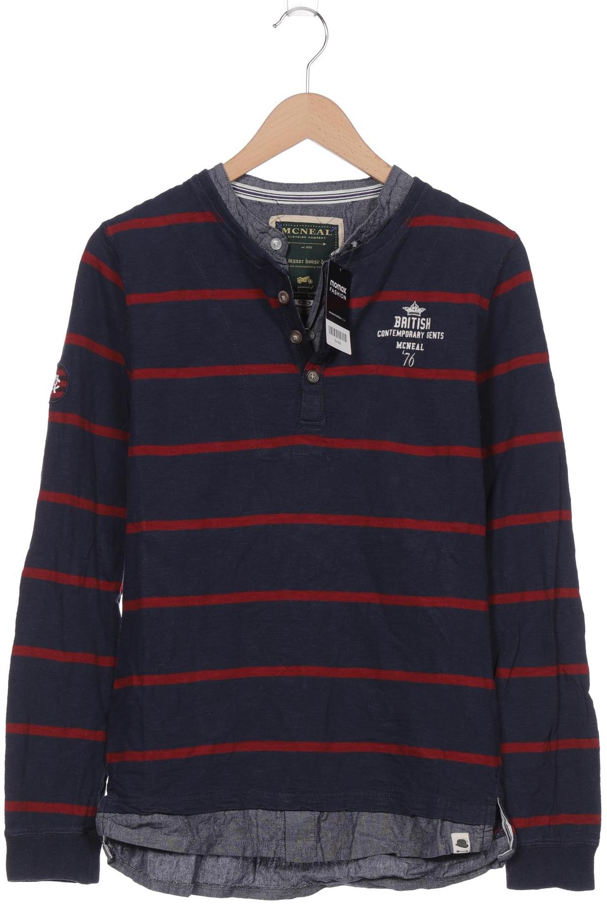 

McNeal Herren Langarmshirt, marineblau, Gr. 48