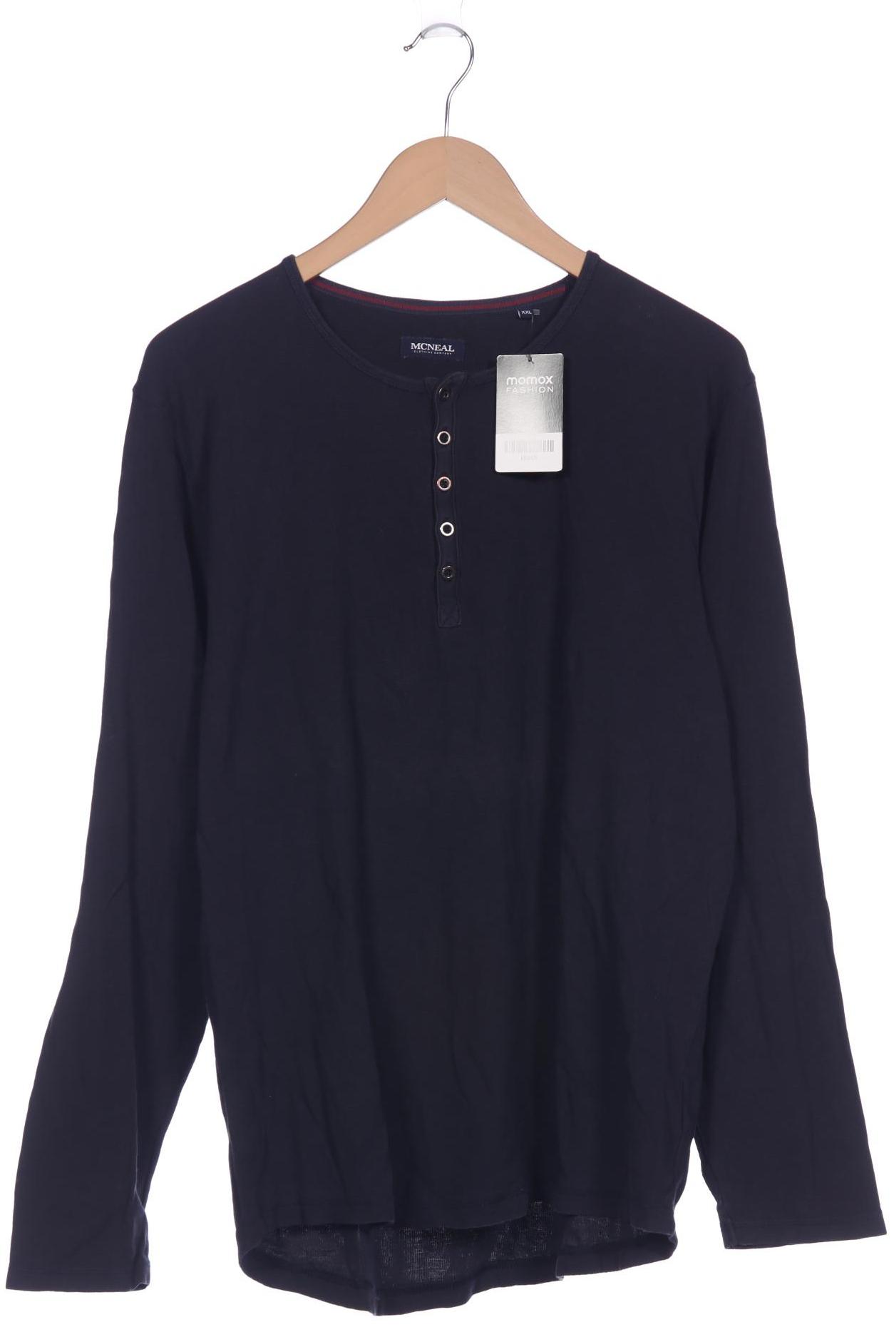 

McNeal Herren Langarmshirt, marineblau, Gr. 56