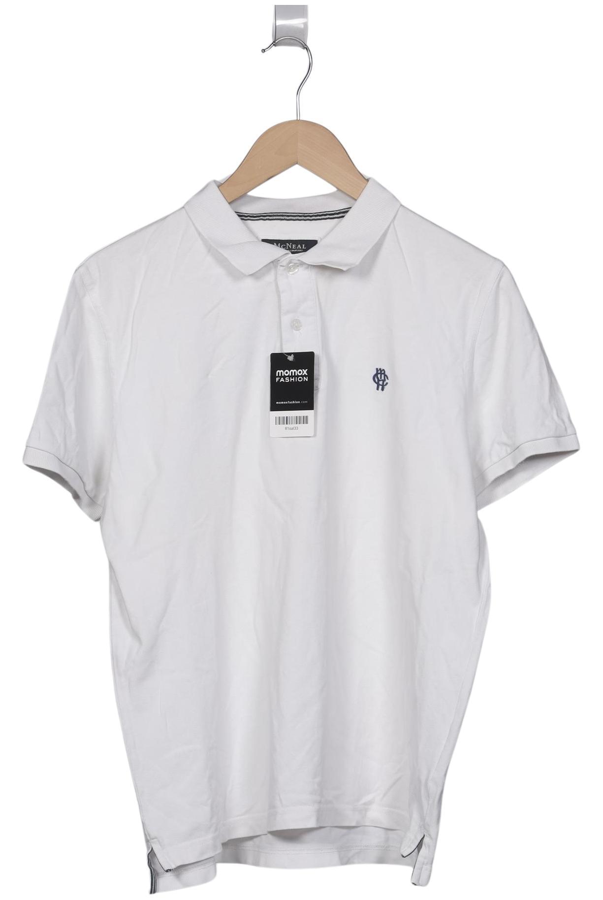 Thumbnail - McNeal Herren Poloshirt, weiß, Gr. 52