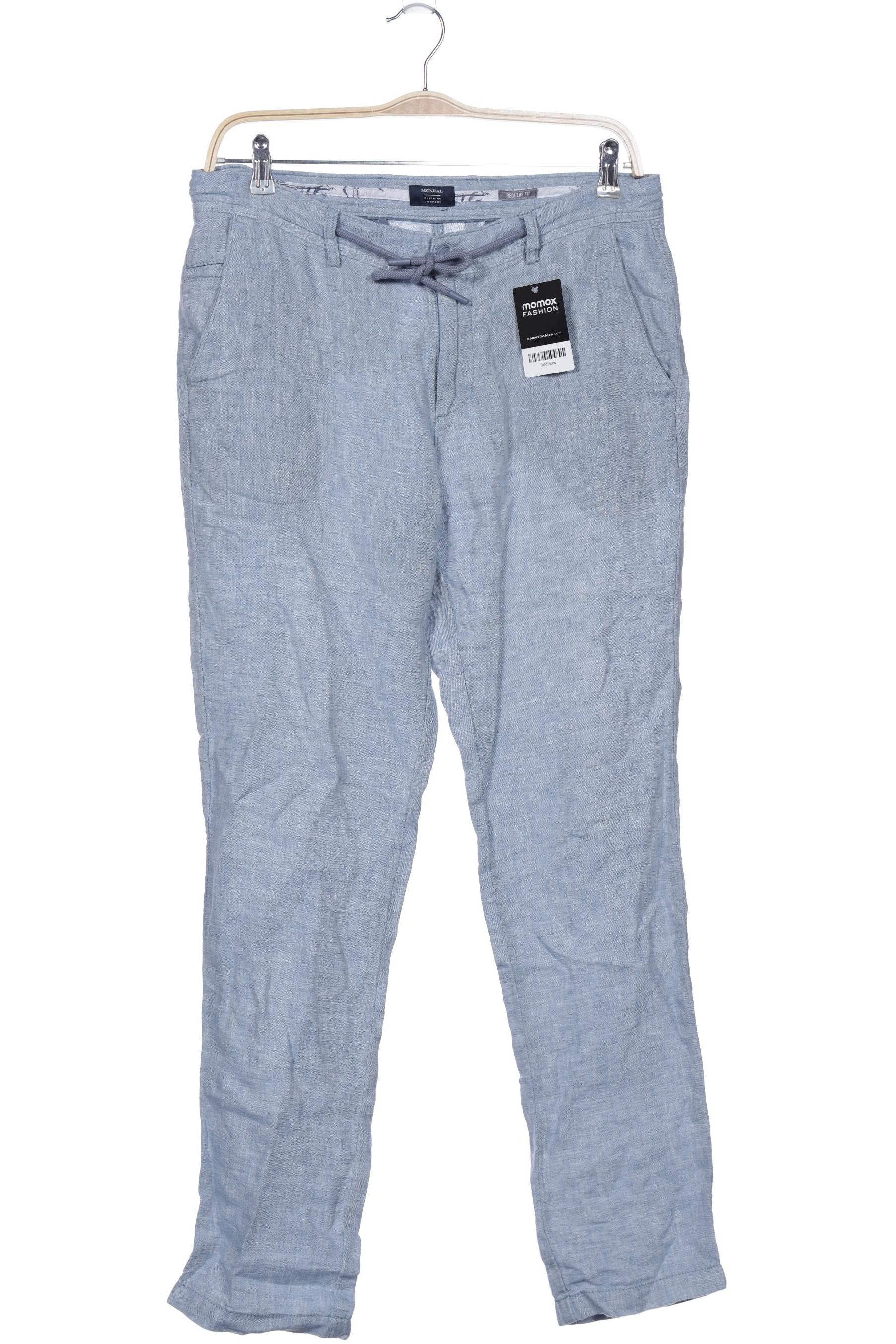 

McNeal Herren Stoffhose, hellblau, Gr. 0