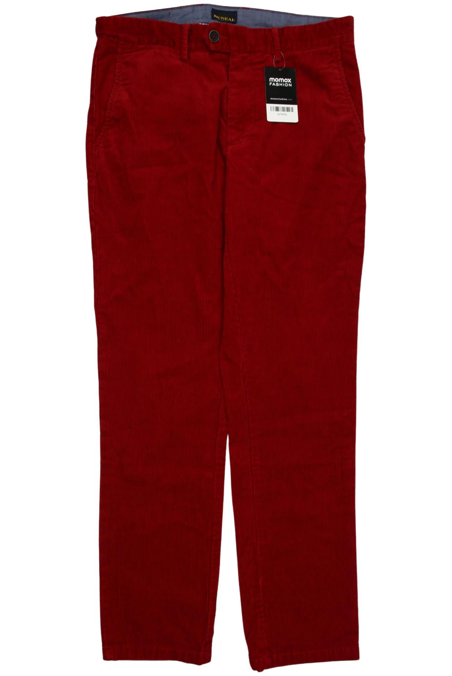 

McNeal Herren Stoffhose, rot, Gr. 46