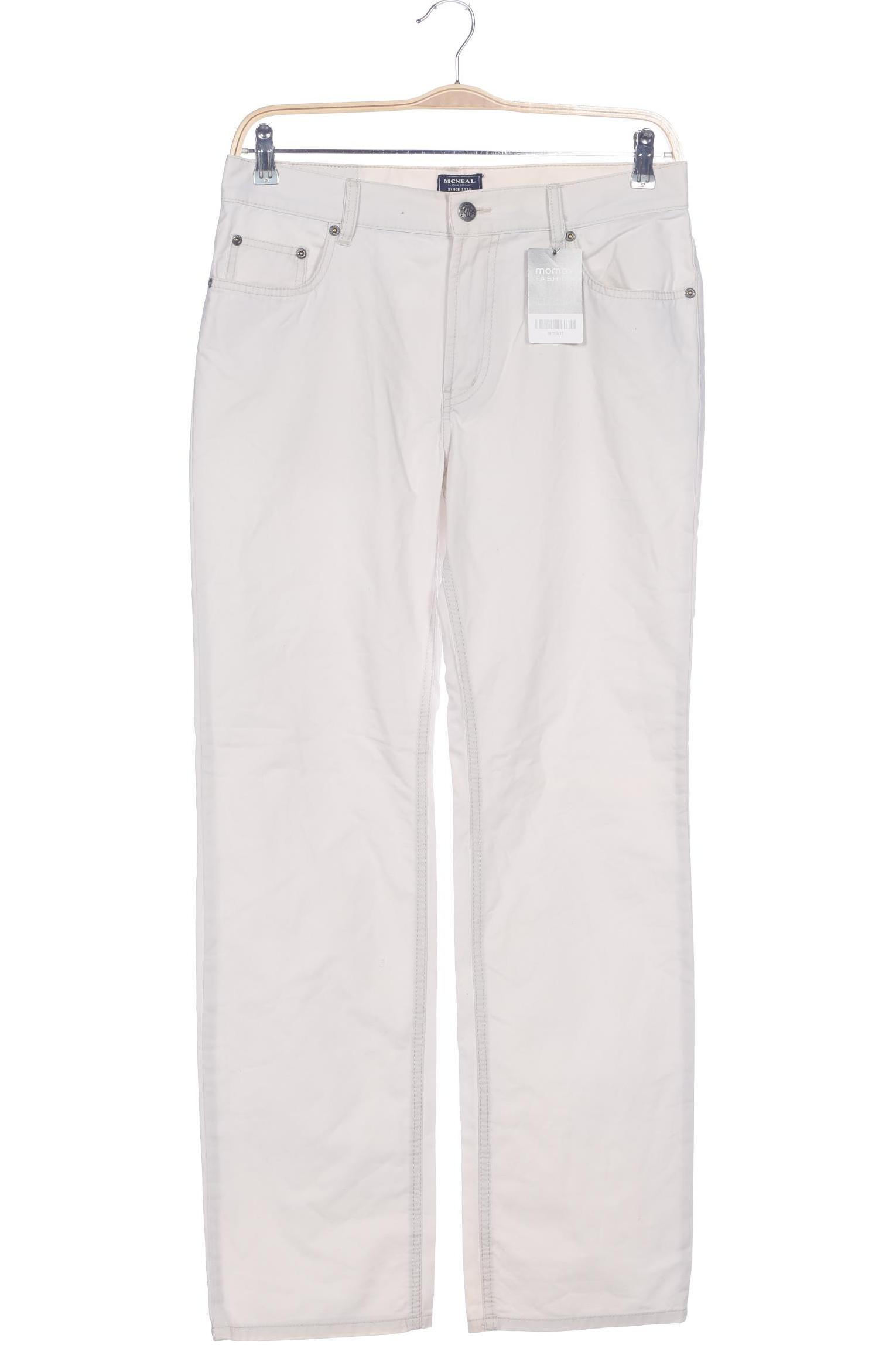 

McNeal Herren Stoffhose, weiß, Gr. 52