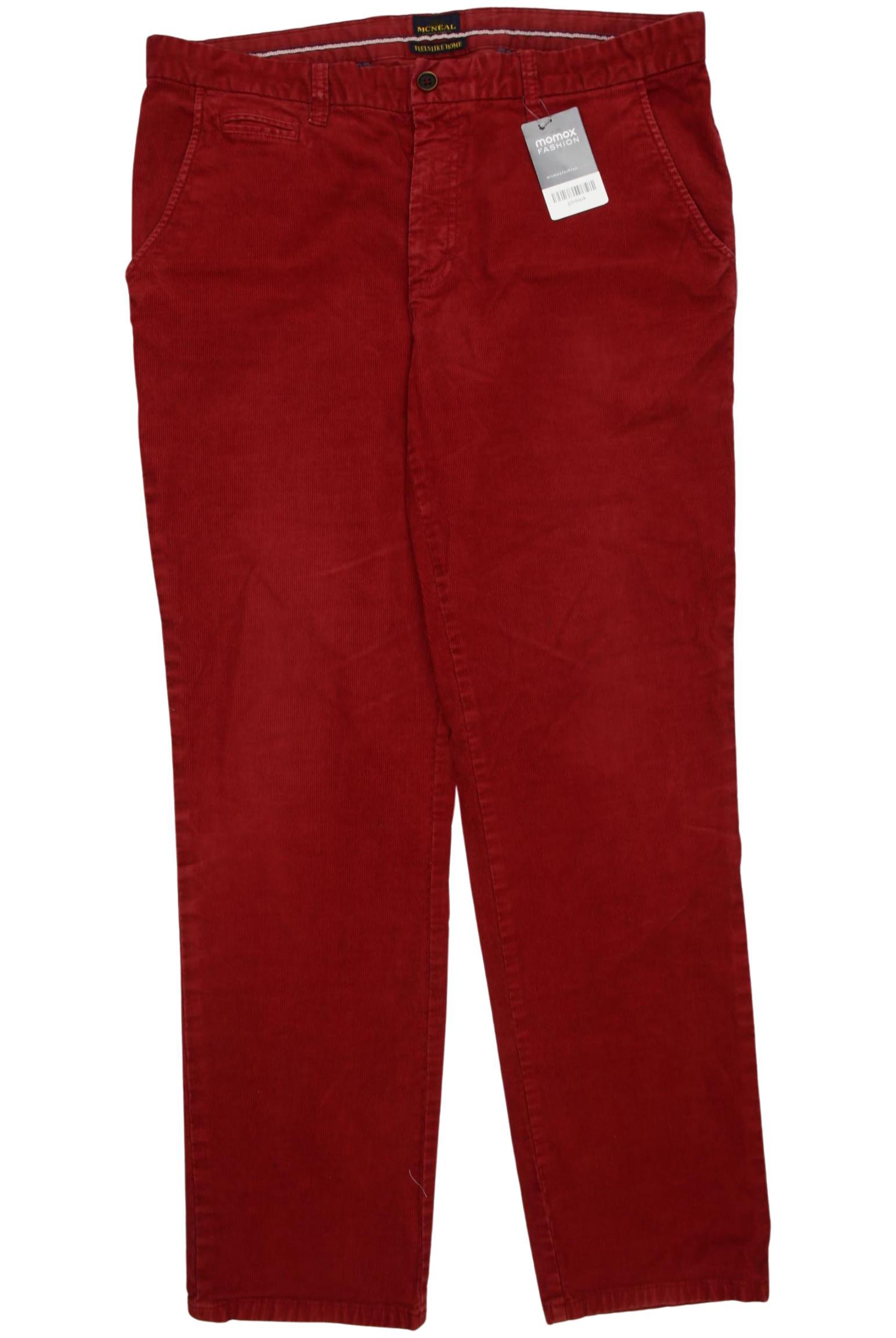 

McNeal Herren Stoffhose, rot, Gr. 54