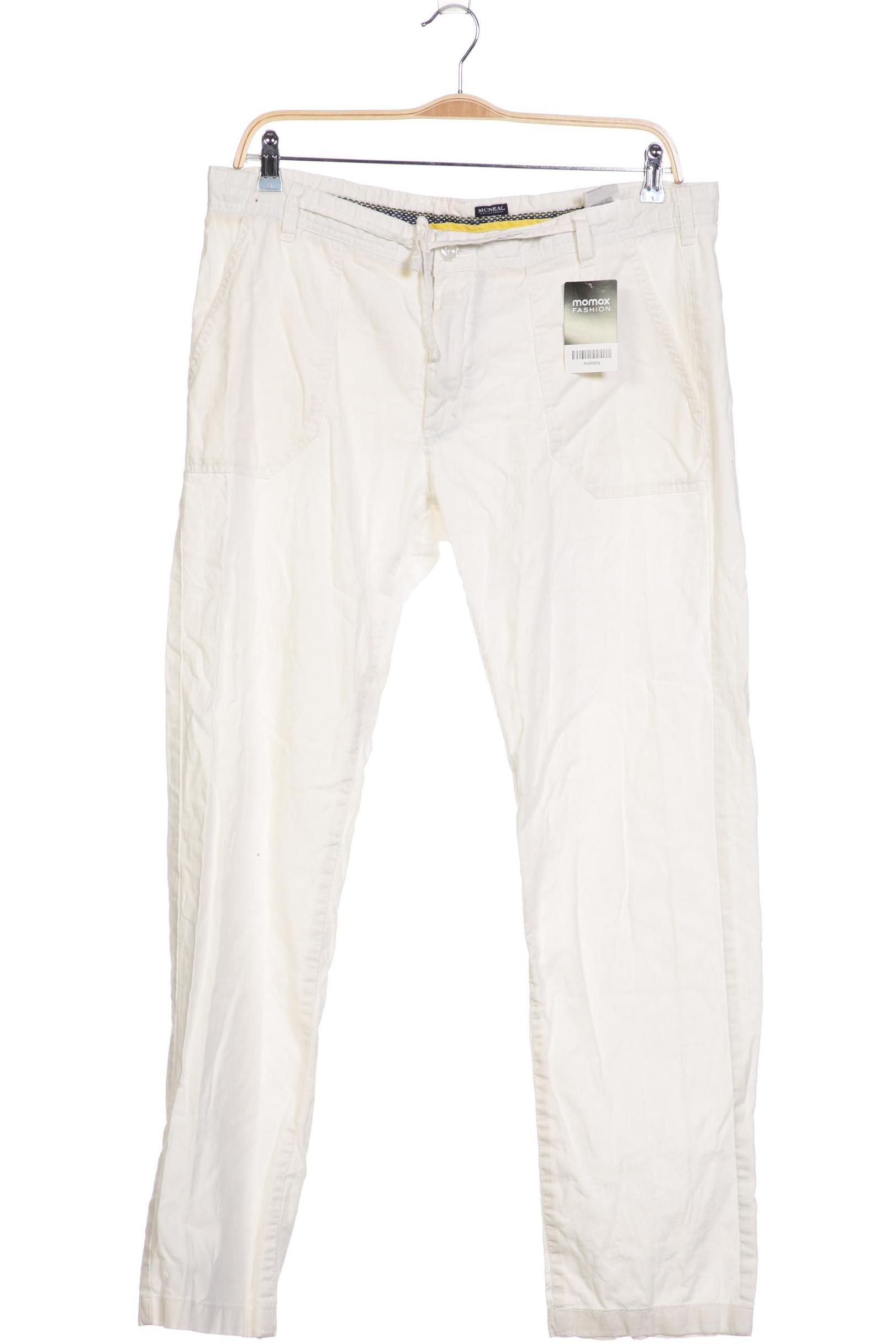 

McNeal Herren Stoffhose, cremeweiß, Gr. 0