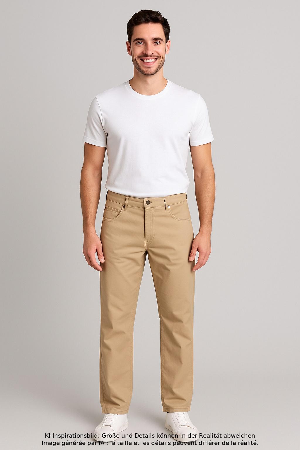 

McNeal Herren Stoffhose, beige, Gr. 30