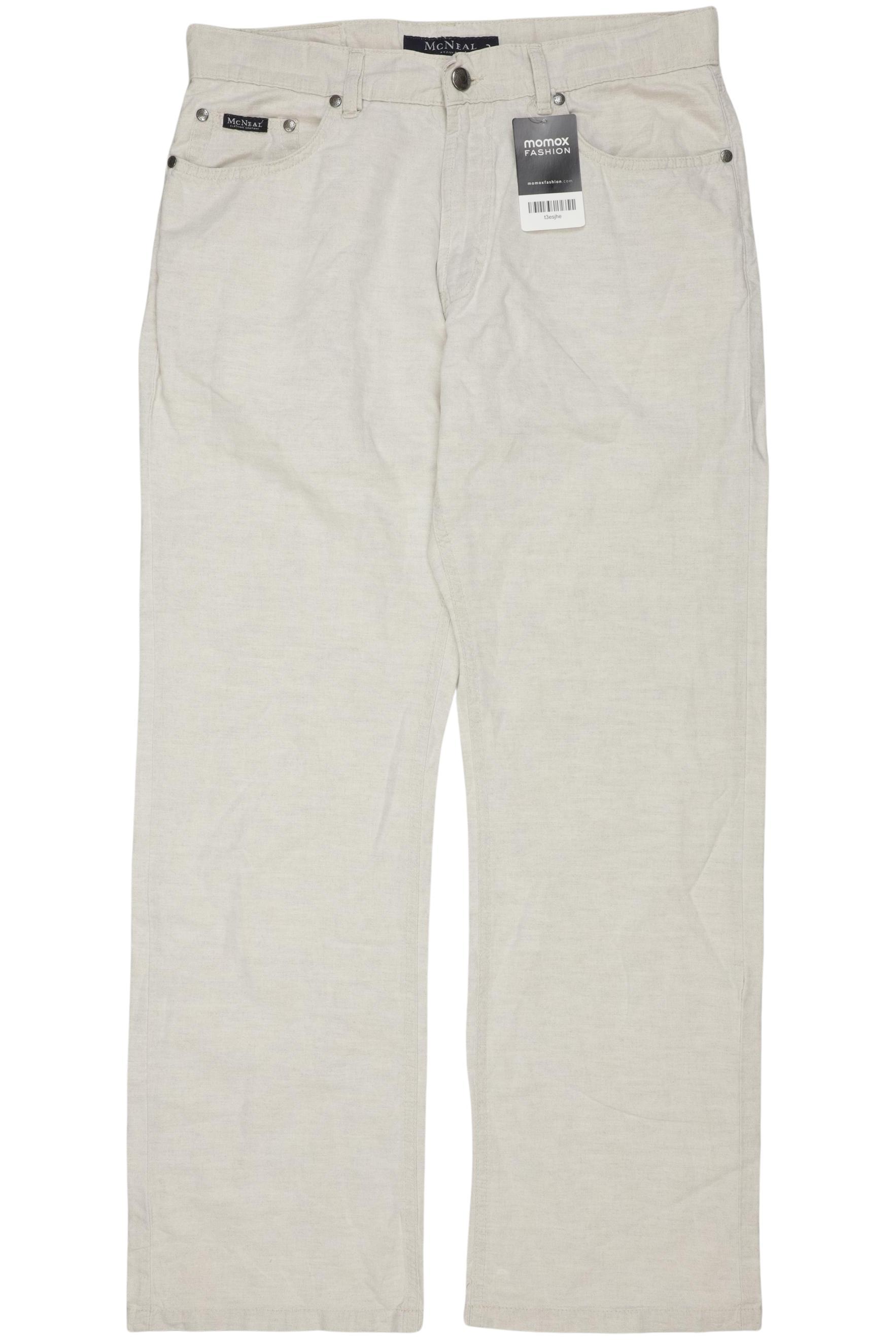 

McNeal Herren Stoffhose, weiß, Gr. 33