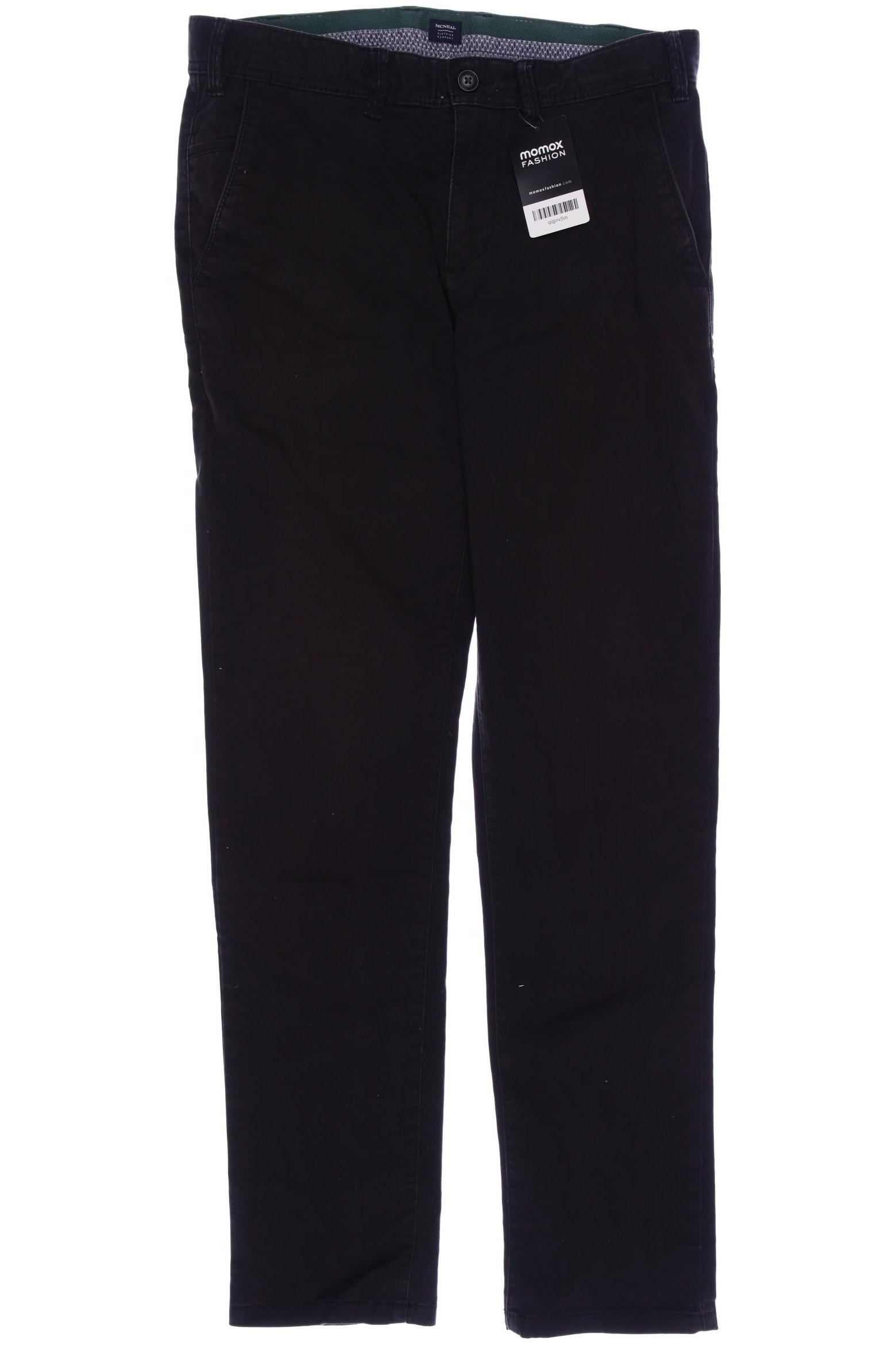 

McNeal Herren Stoffhose, schwarz