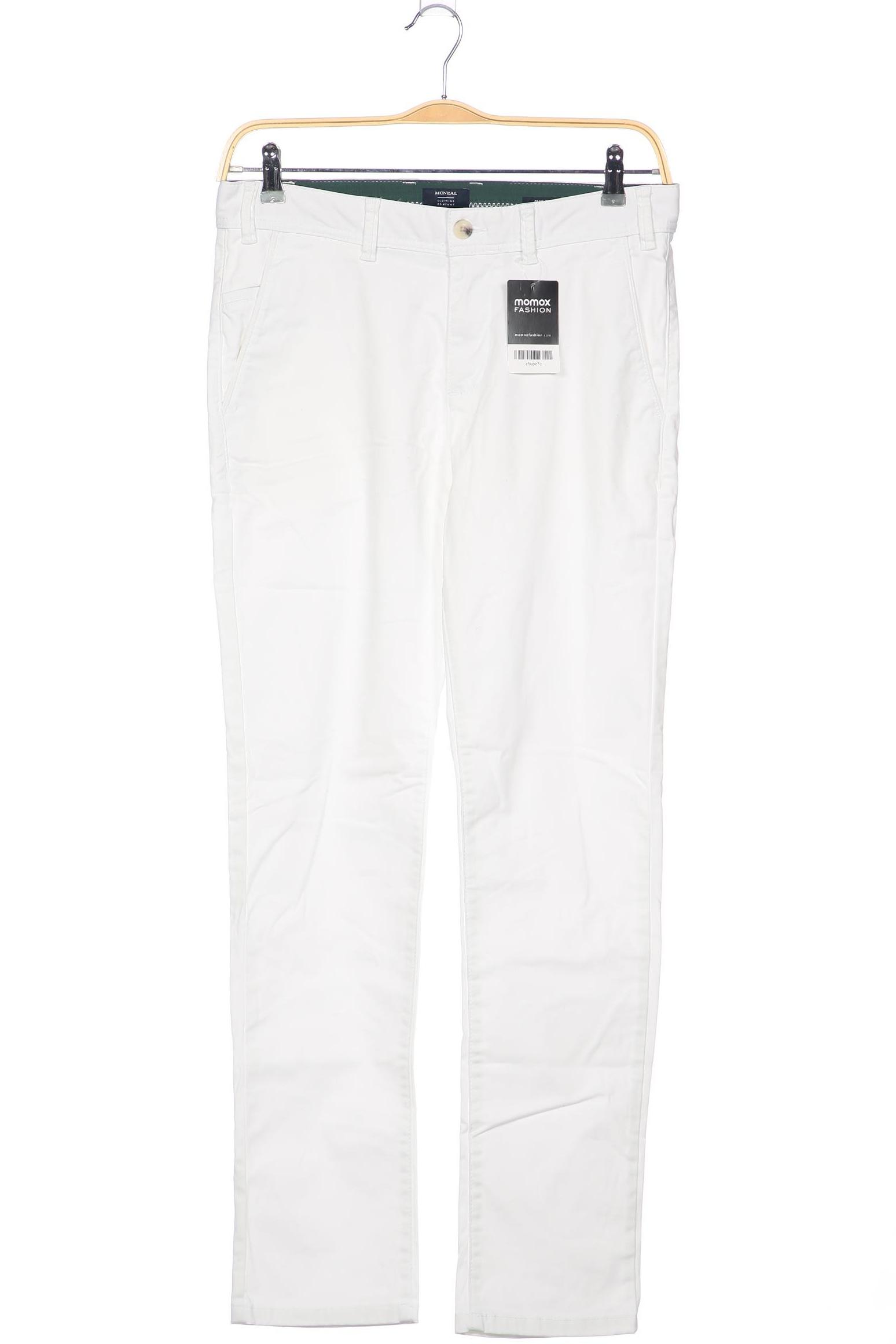 

McNeal Herren Stoffhose, weiß, Gr. 48