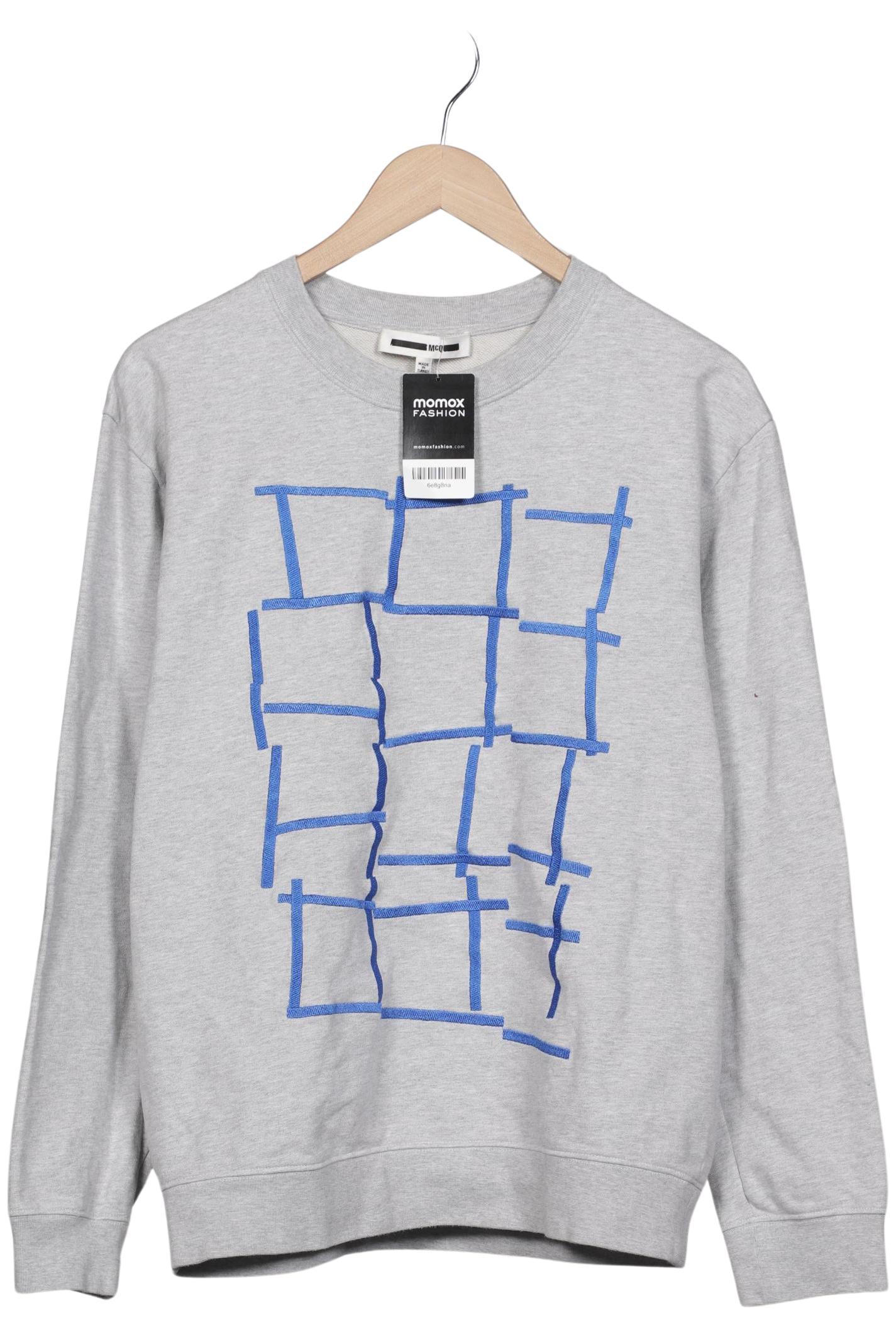 

McQ Alexander Mcqueen Herren Sweatshirt, grau, Gr. 54
