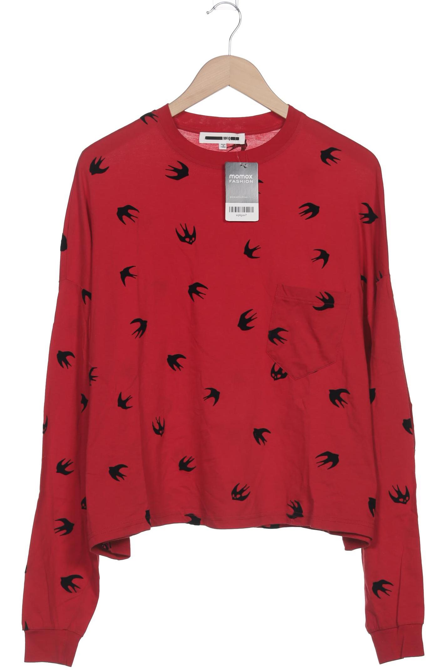 

McQ Alexander Mcqueen Damen Langarmshirt, rot, Gr. 44