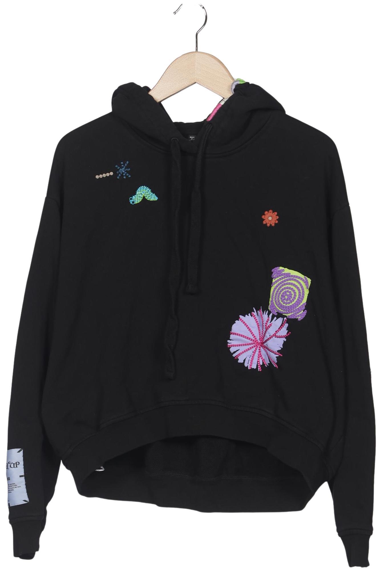 

McQ Alexander Mcqueen Damen Kapuzenpullover, schwarz, Gr. 38