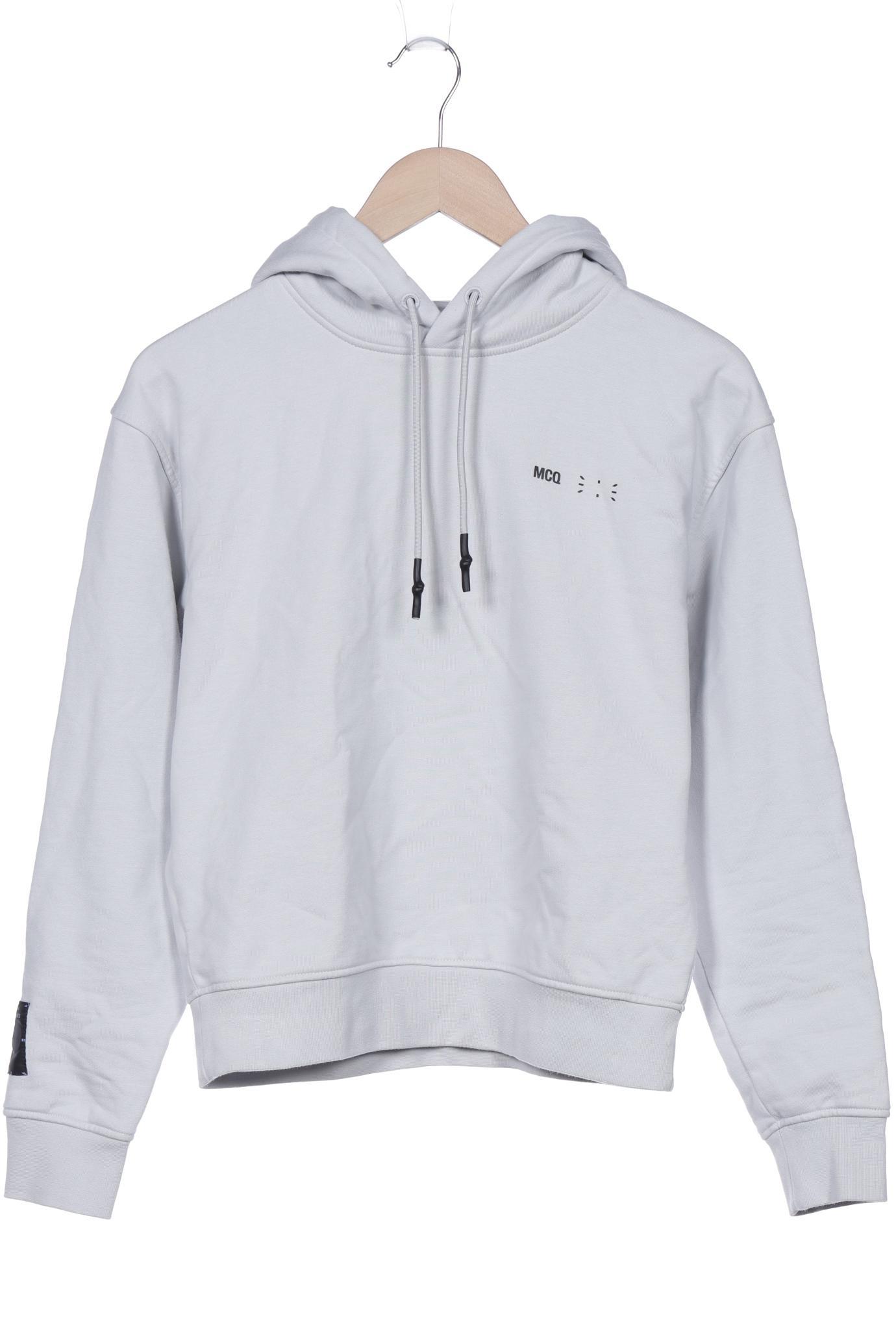 

McQ Alexander Mcqueen Damen Kapuzenpullover, grau, Gr. 34