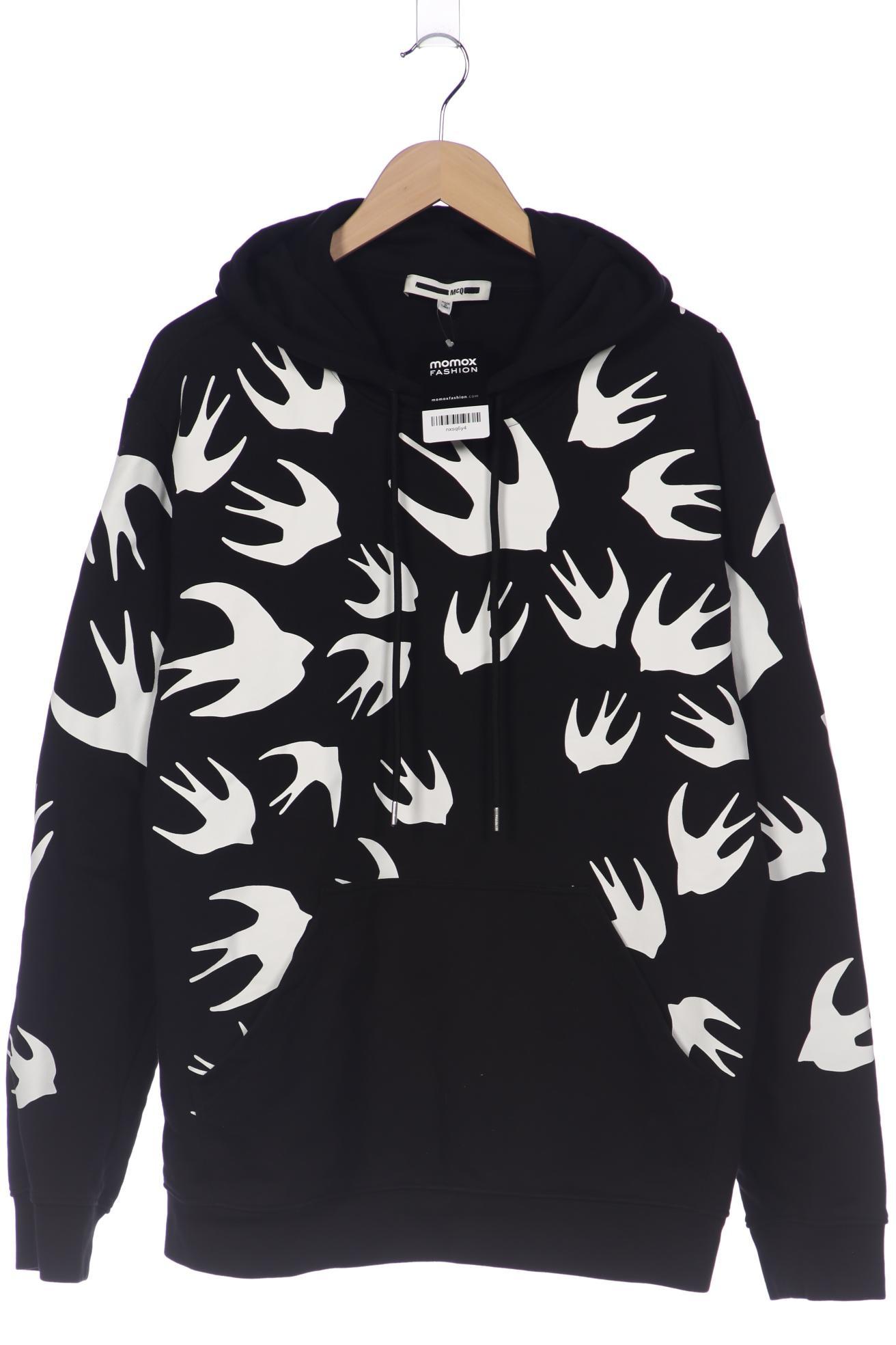 

McQ Alexander Mcqueen Herren Kapuzenpullover, schwarz, Gr. 54