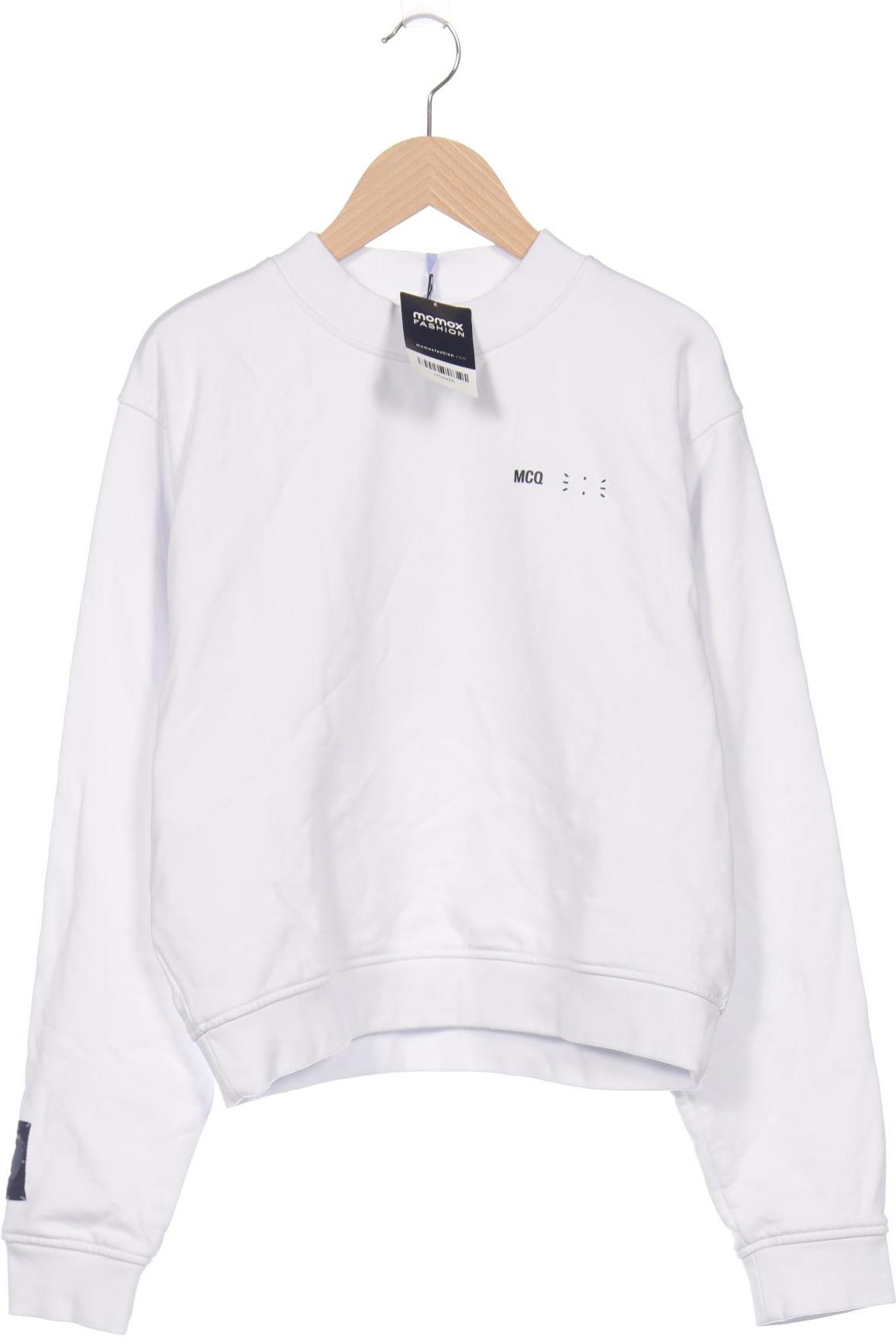 

McQ Alexander Mcqueen Damen Sweatshirt, weiß, Gr. 38