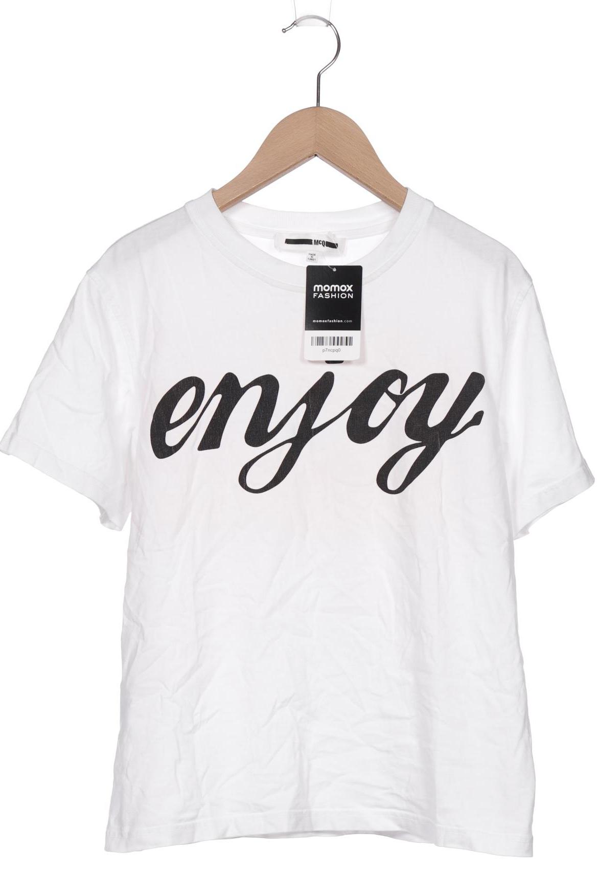 

McQ Alexander Mcqueen Damen T-Shirt, weiß
