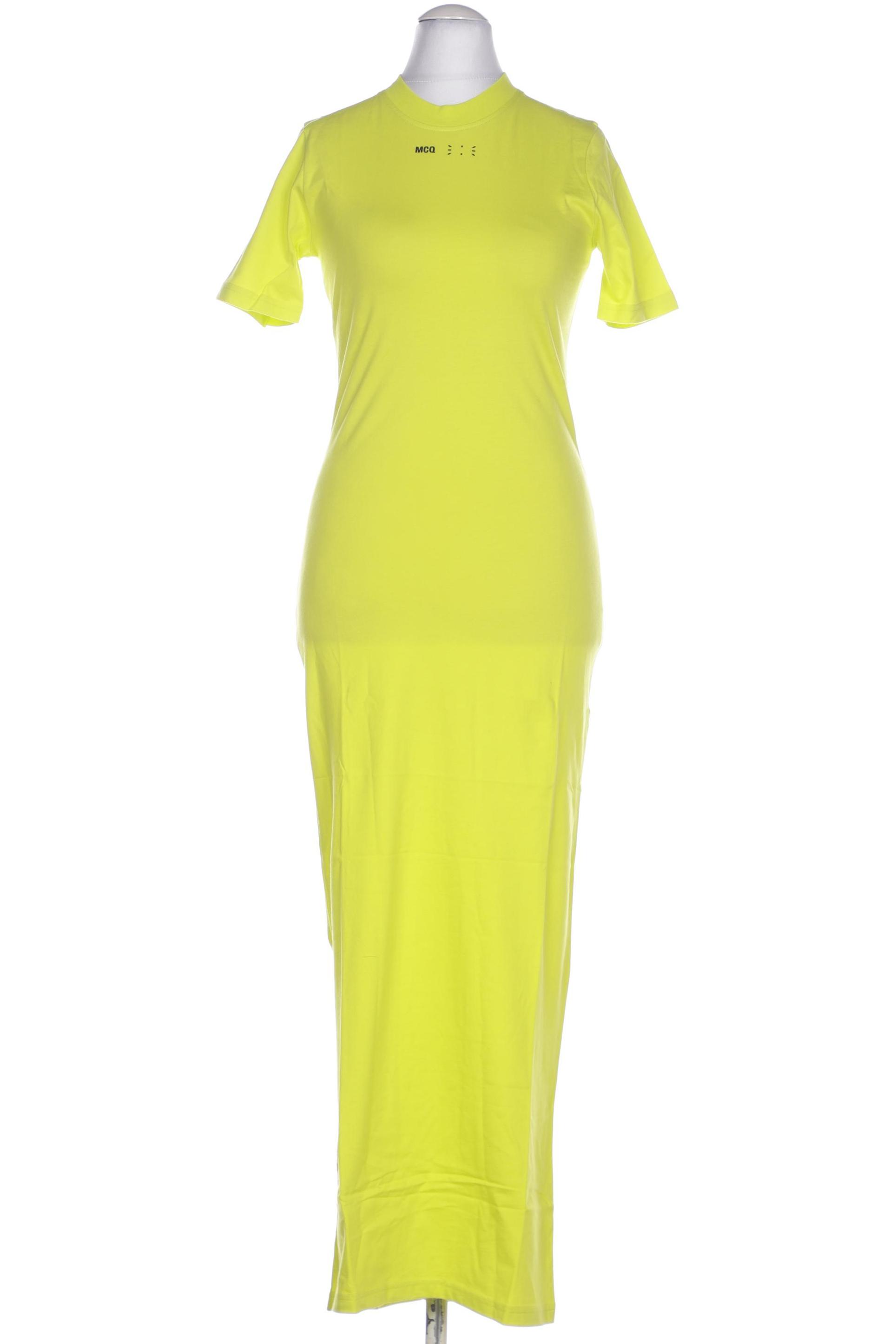 

McQ Alexander Mcqueen Damen Kleid, gelb, Gr. 36