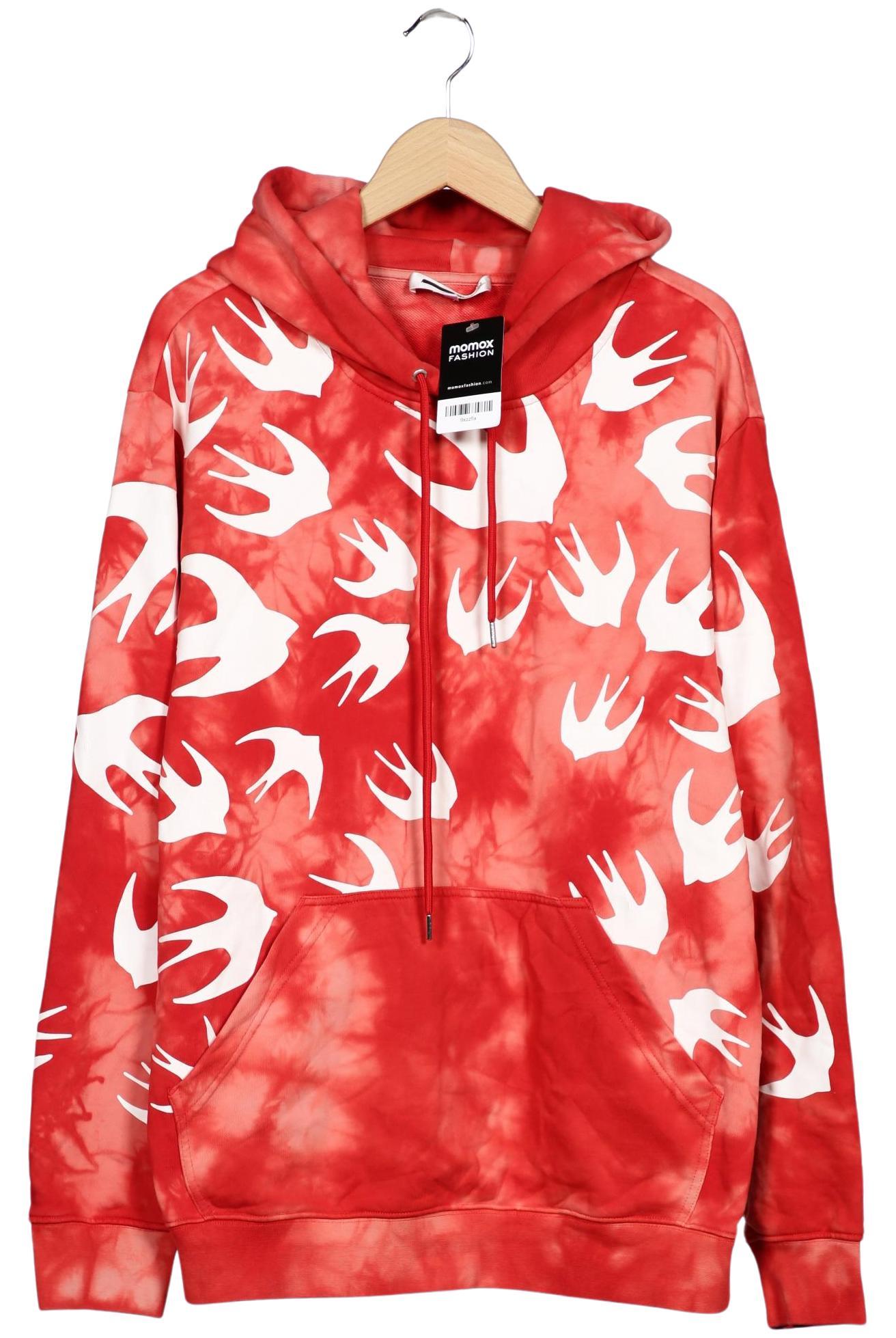 

McQ Alexander Mcqueen Herren Kapuzenpullover, rot, Gr. 52