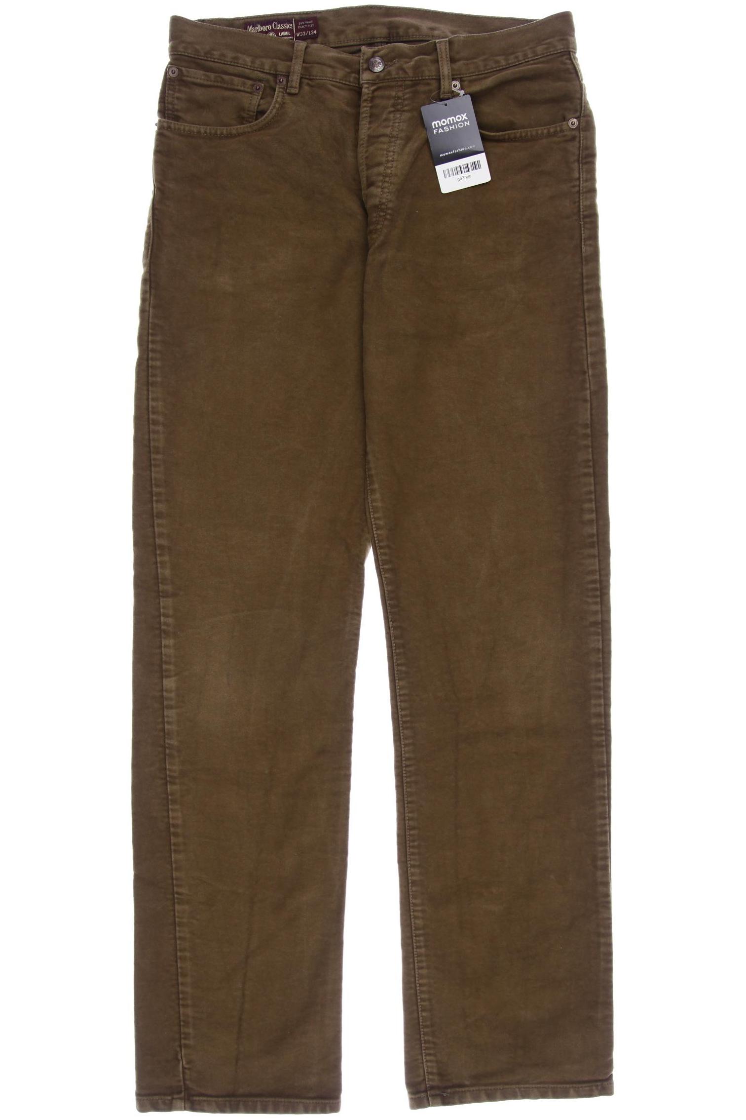 

MCS Marlboro Classics Herren Jeans, braun, Gr. 33