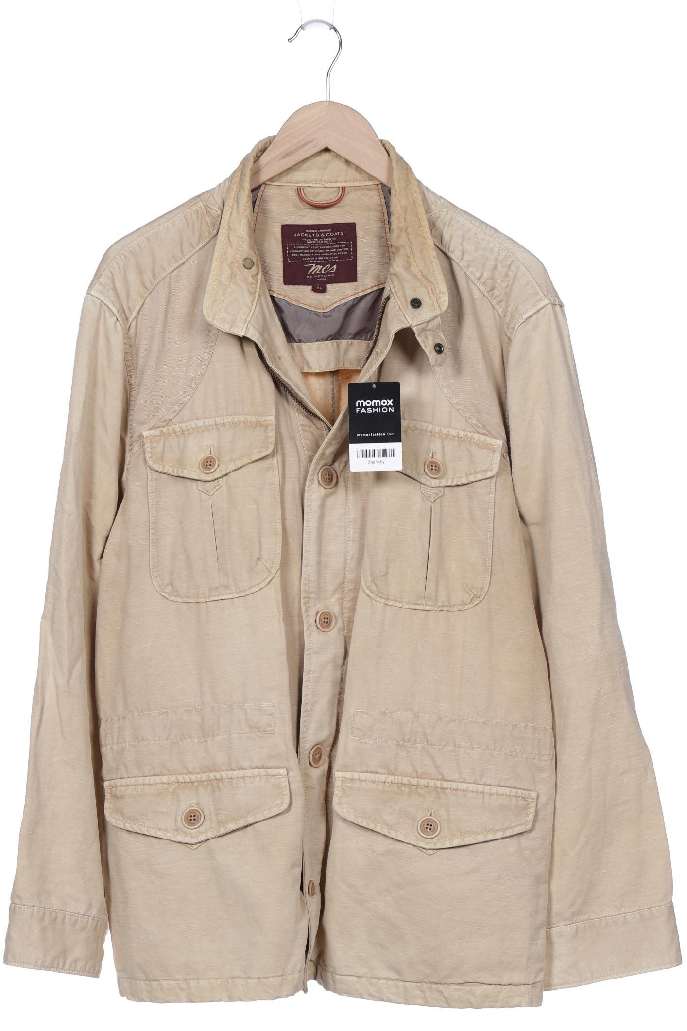 

MCS Marlboro Classics Herren Jacke, beige, Gr. 54